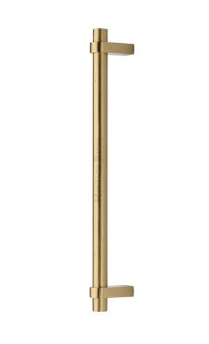 Pull Handle - 353mm o/a - 305mm c/c - Bolt Through - Satin Brass
