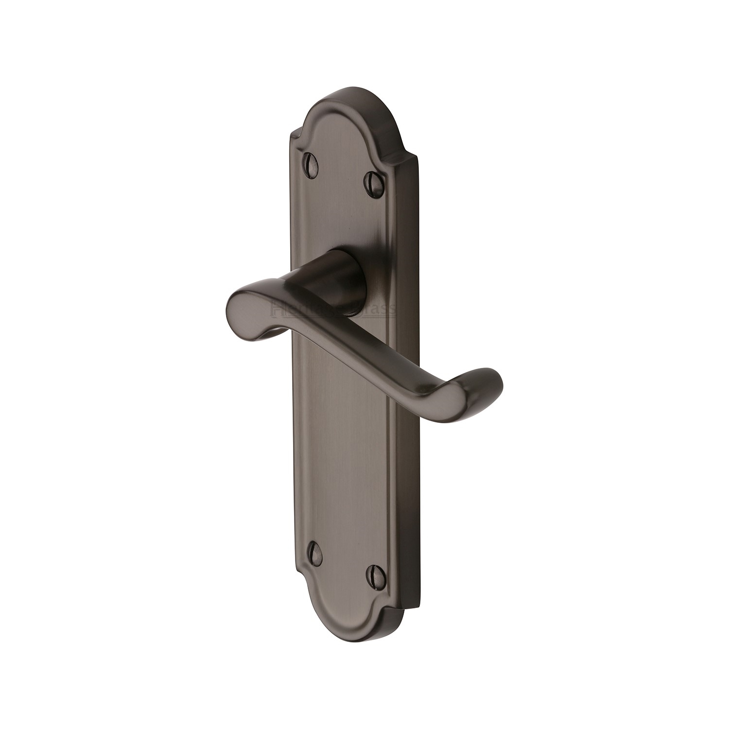 Heritage Brass Door Handle Lever Latch Meridian Design