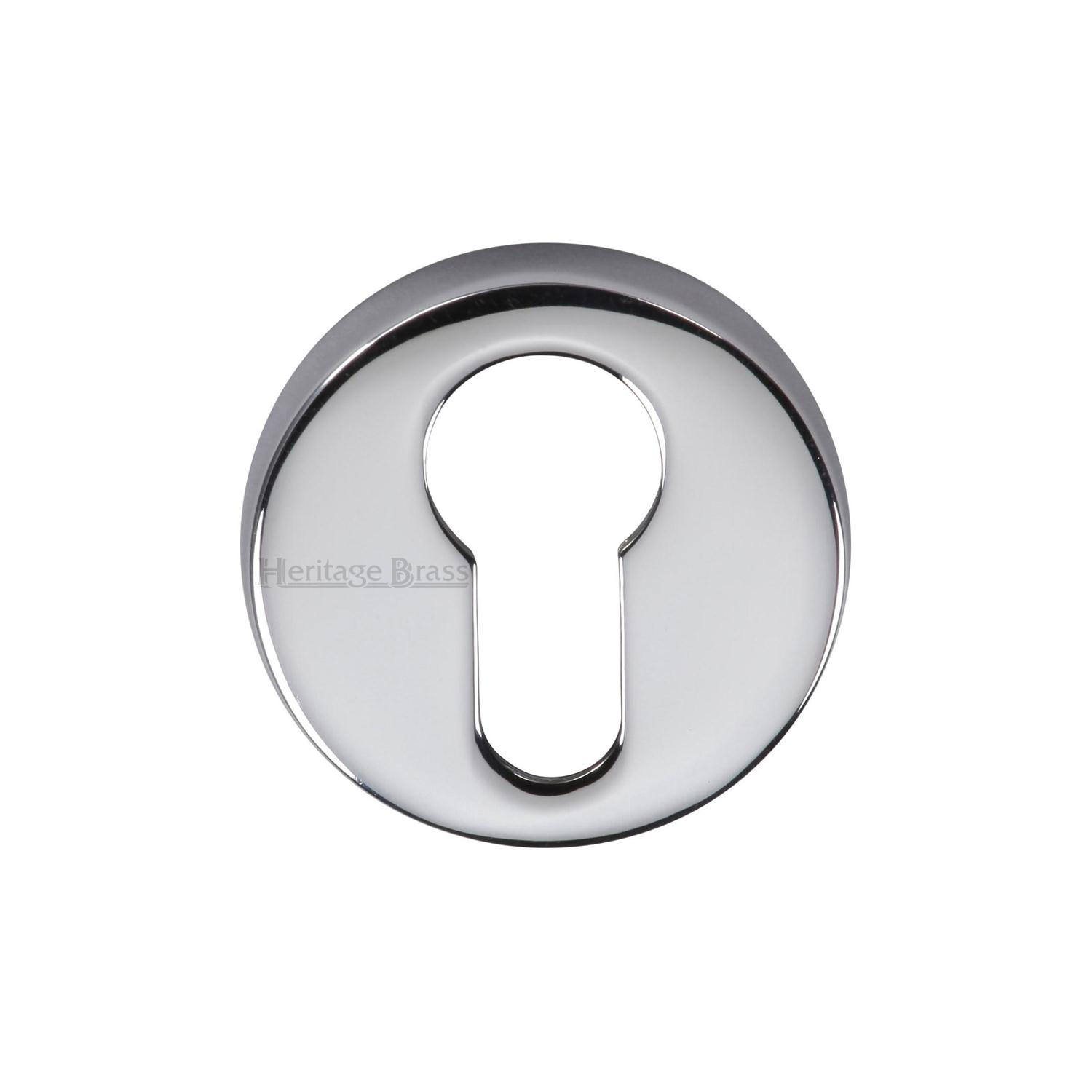 Heritage Brass Euro Profile Cylinder Escutcheon