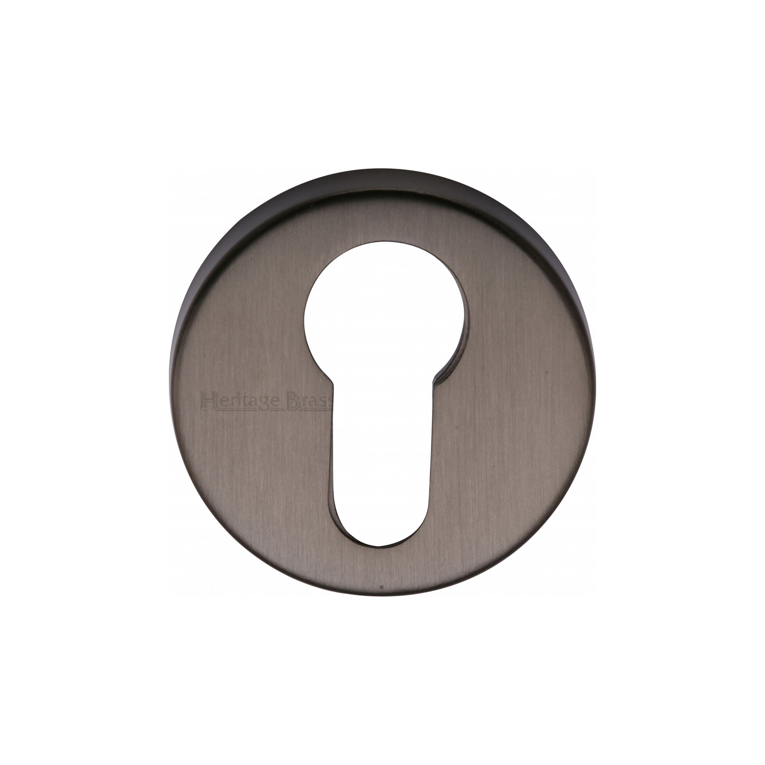 Heritage Brass Euro Profile Cylinder Escutcheon