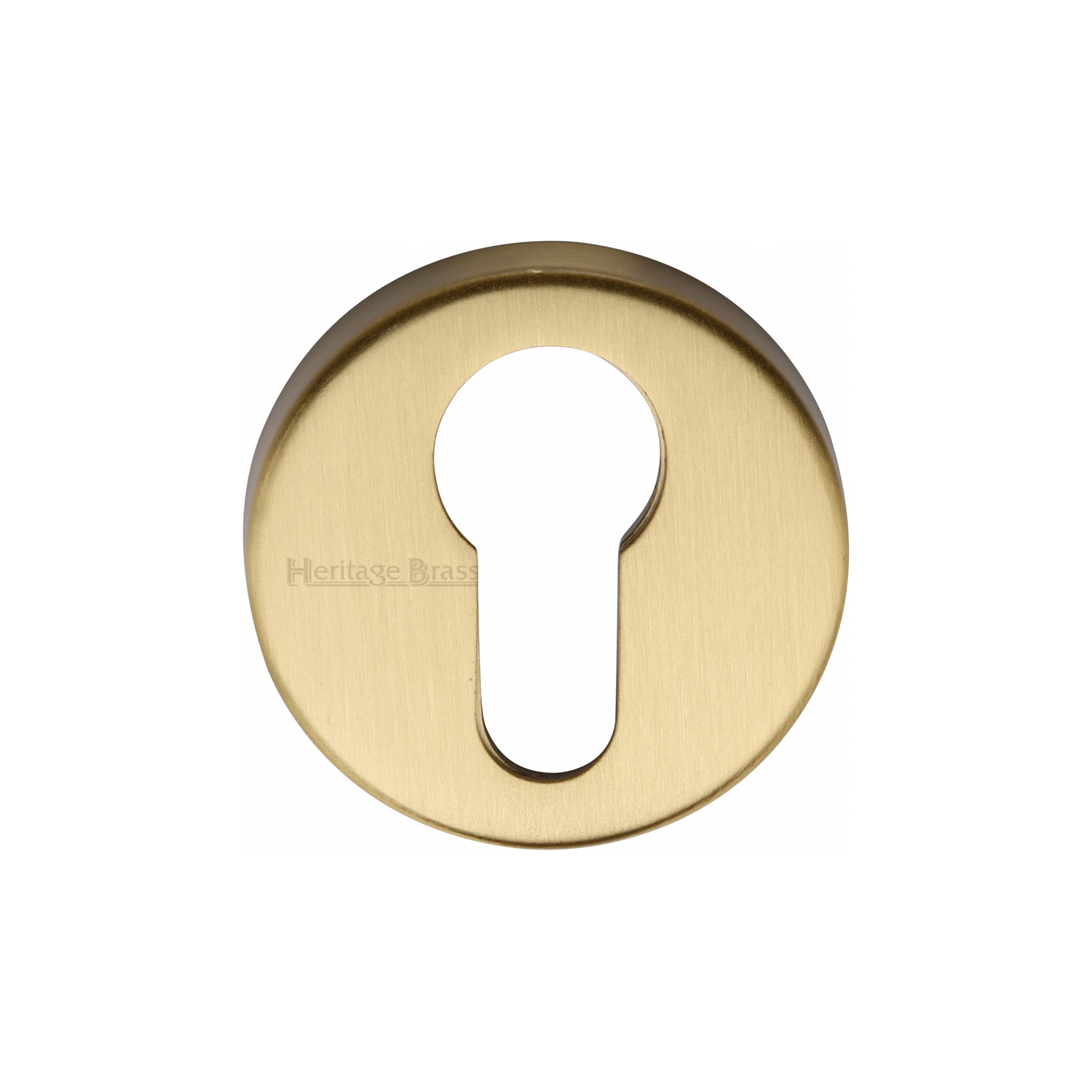 Heritage Brass Euro Profile Cylinder Escutcheon