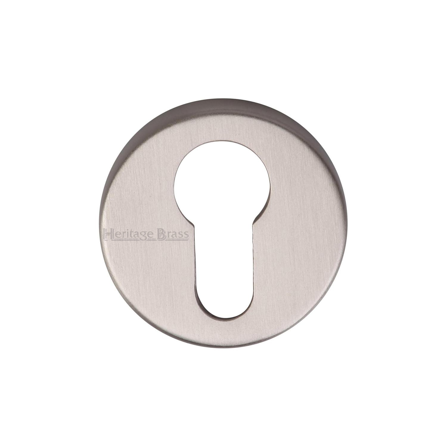 Heritage Brass Euro Profile Cylinder Escutcheon
