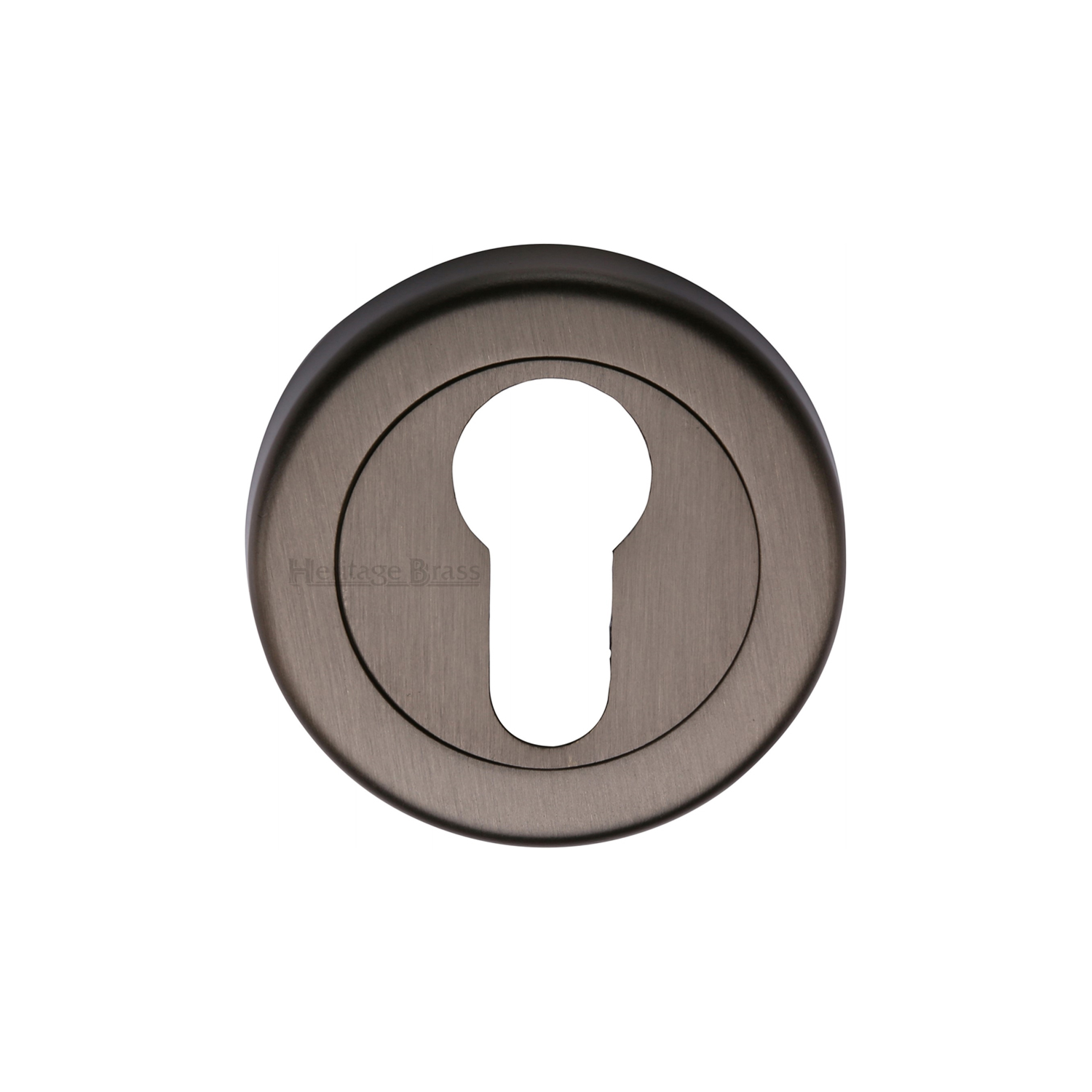 Heritage Brass Euro Profile Cylinder Escutcheon