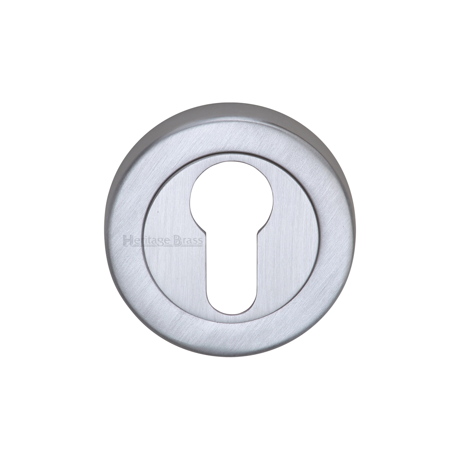 Heritage Brass Euro Profile Cylinder Escutcheon