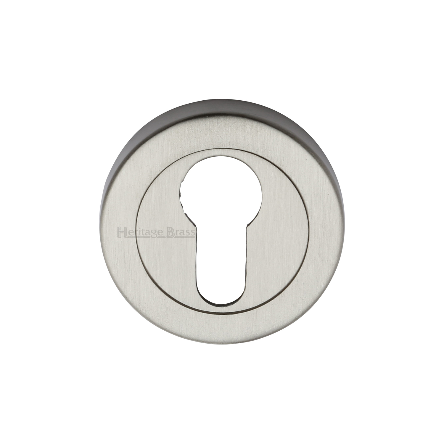 Heritage Brass Euro Profile Cylinder Escutcheon