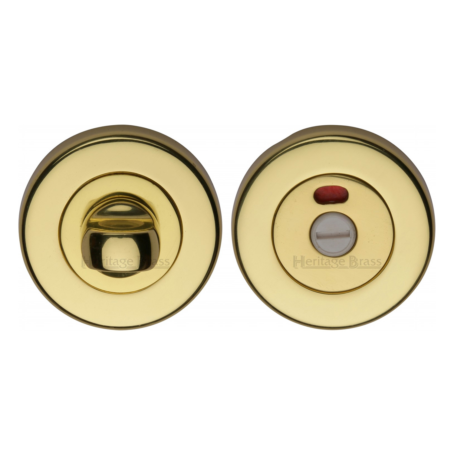 Heritage Brass Indicator Turn & Release for Bathroom Doors