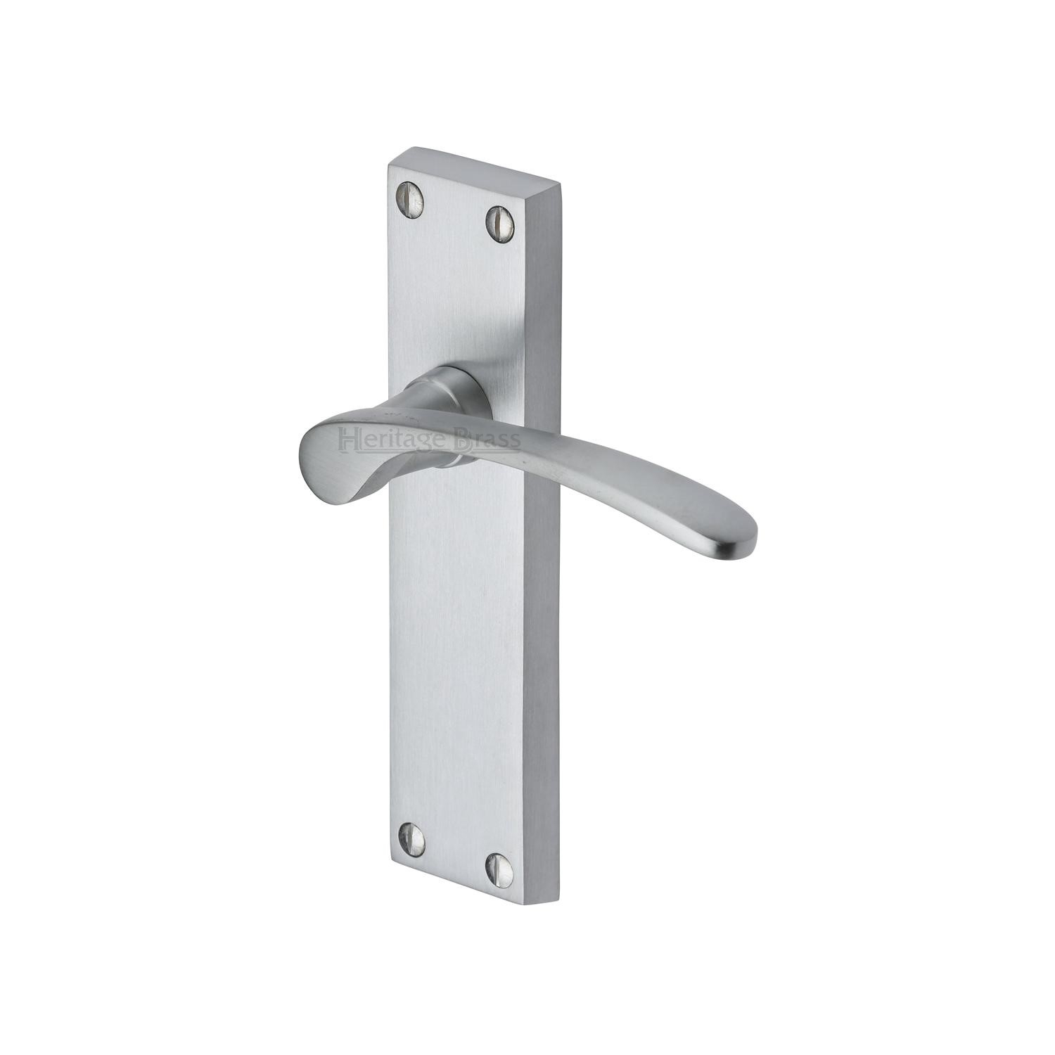 Heritage Brass Door Handle Lever Latch Sophia Design