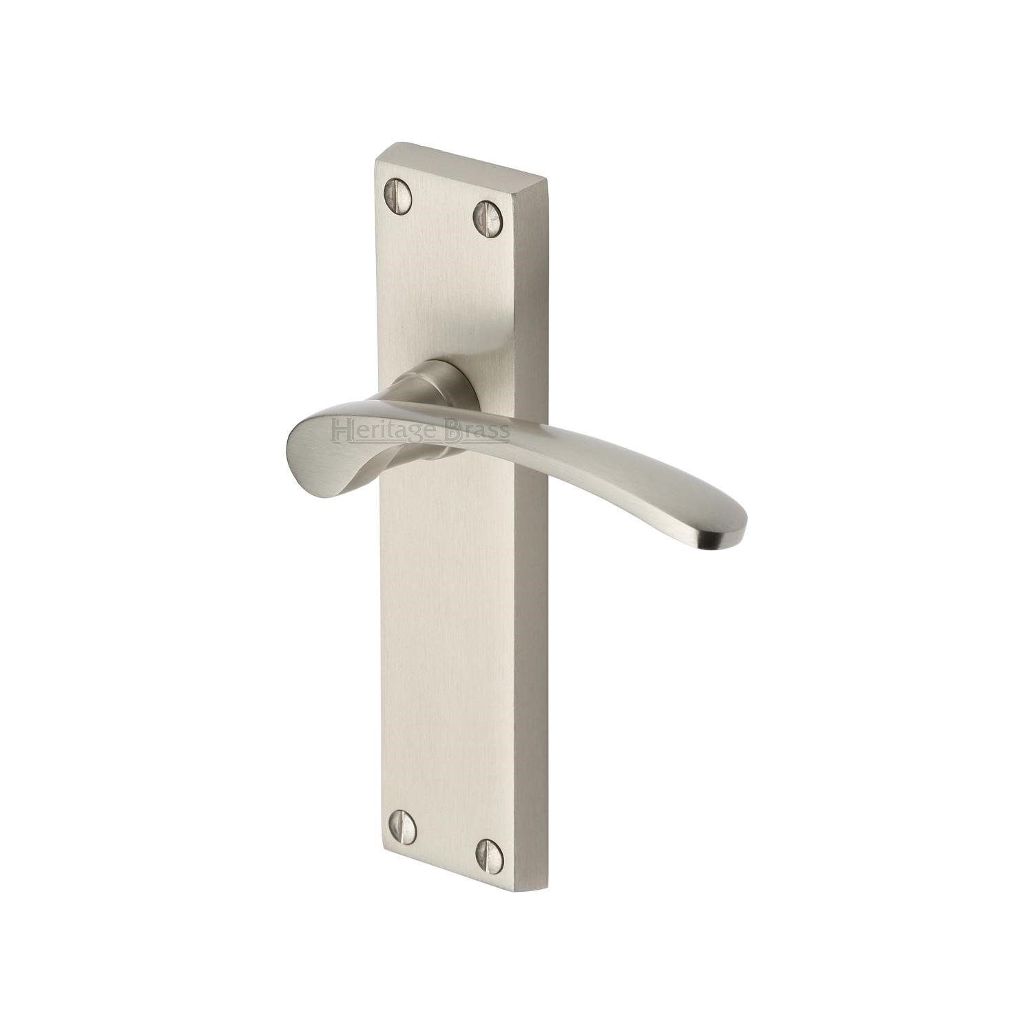 Heritage Brass Door Handle Lever Latch Sophia Design