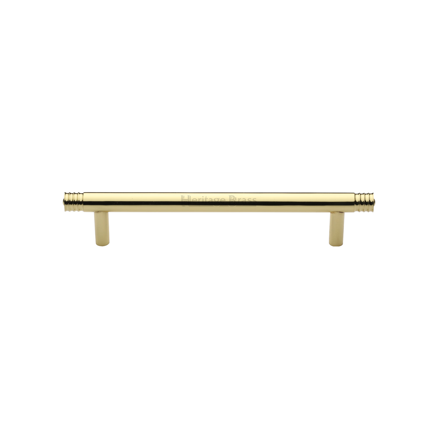 Heritage Brass Cabinet Pull Contour Design 128mm c/c