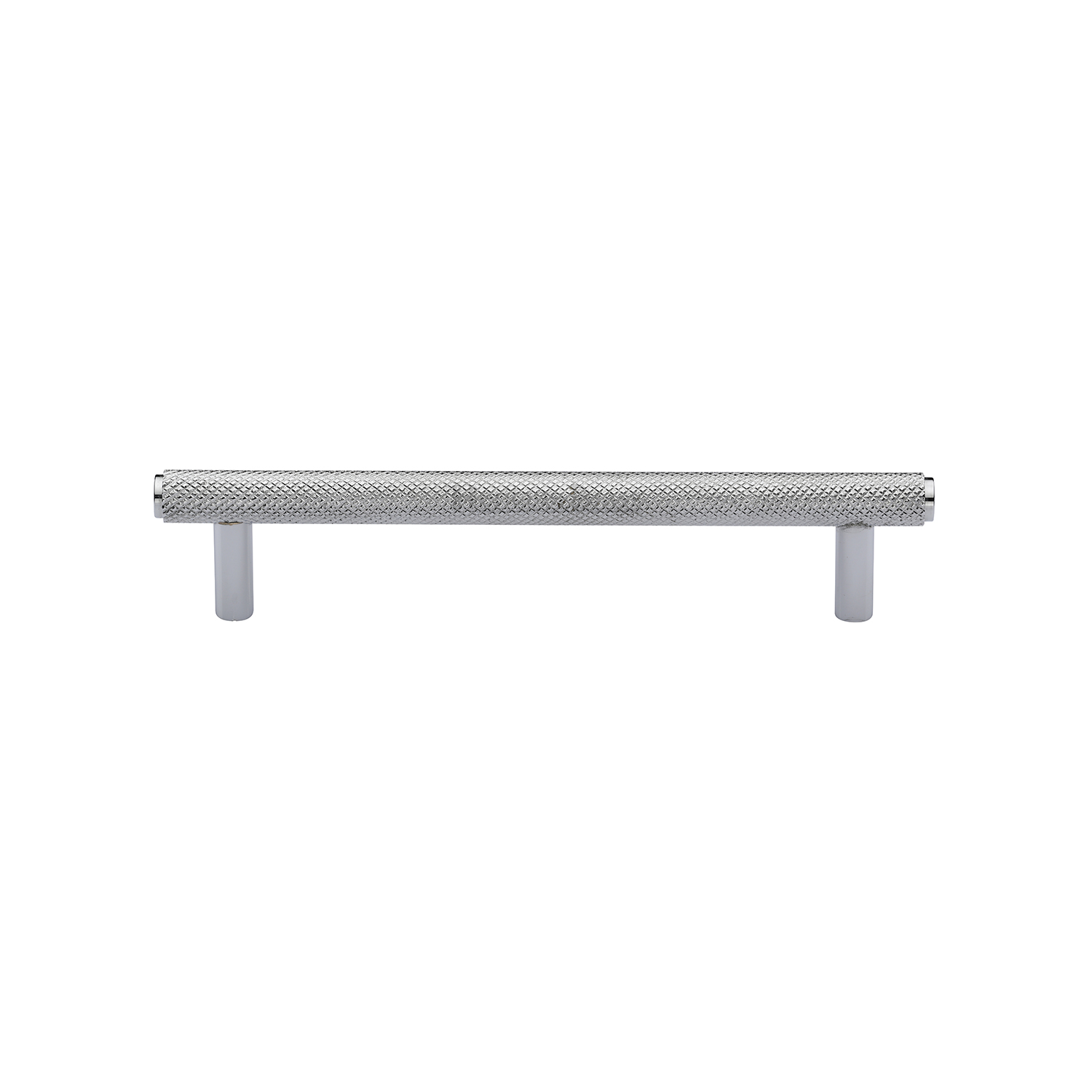 Heritage Brass Cabinet Pull Complete Knurl Design 128mm c/c