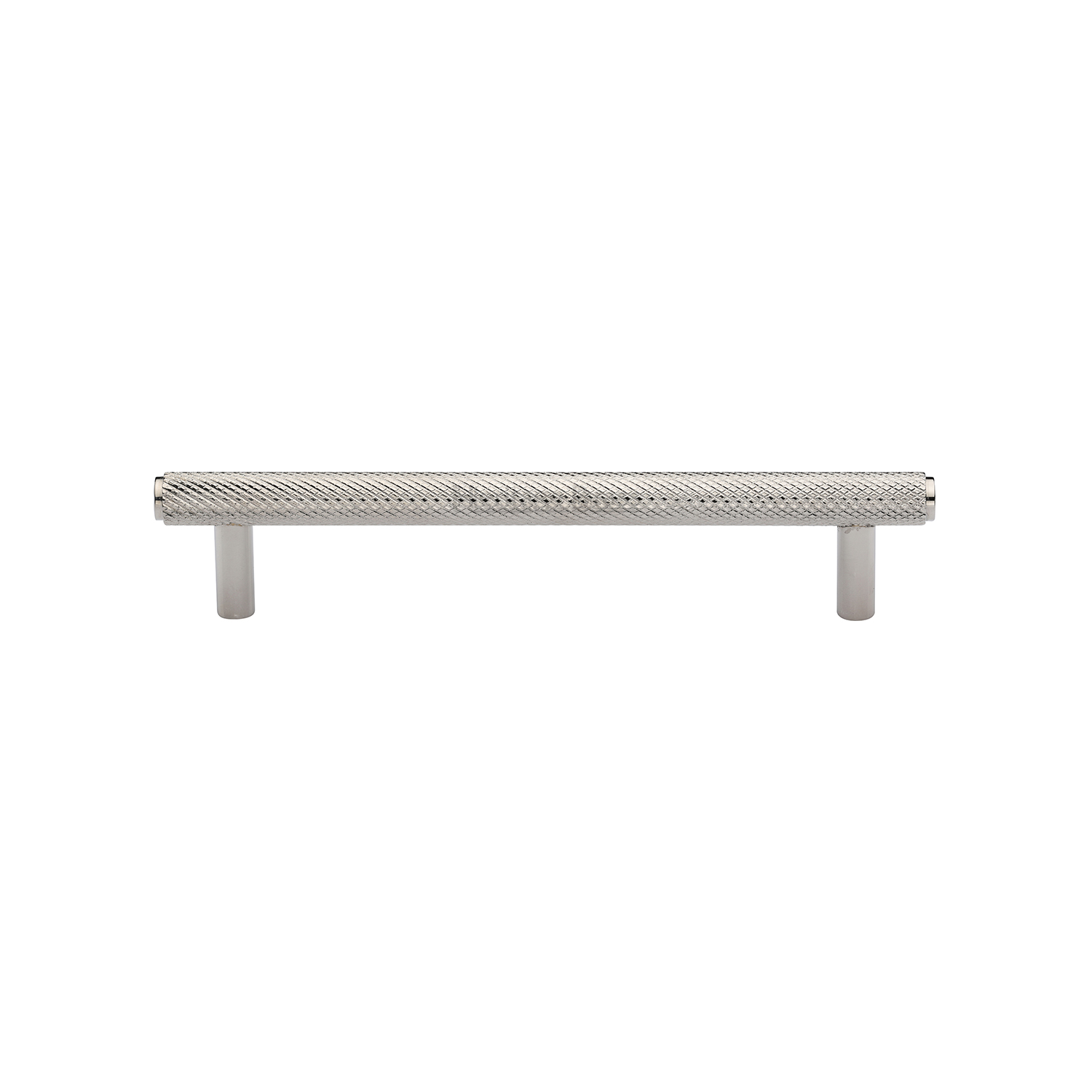 Heritage Brass Cabinet Pull Complete Knurl Design 128mm c/c
