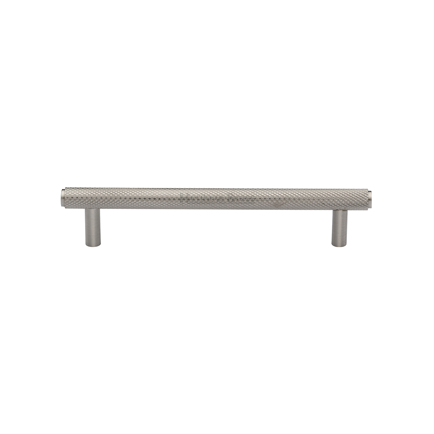 Heritage Brass Cabinet Pull Complete Knurl Design 128mm c/c