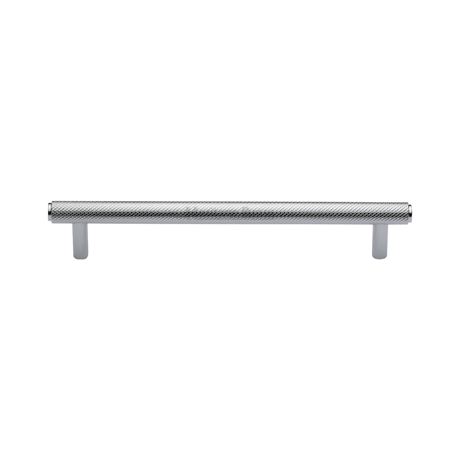 Heritage Brass Cabinet Pull Complete Knurl Design 160mm c/c