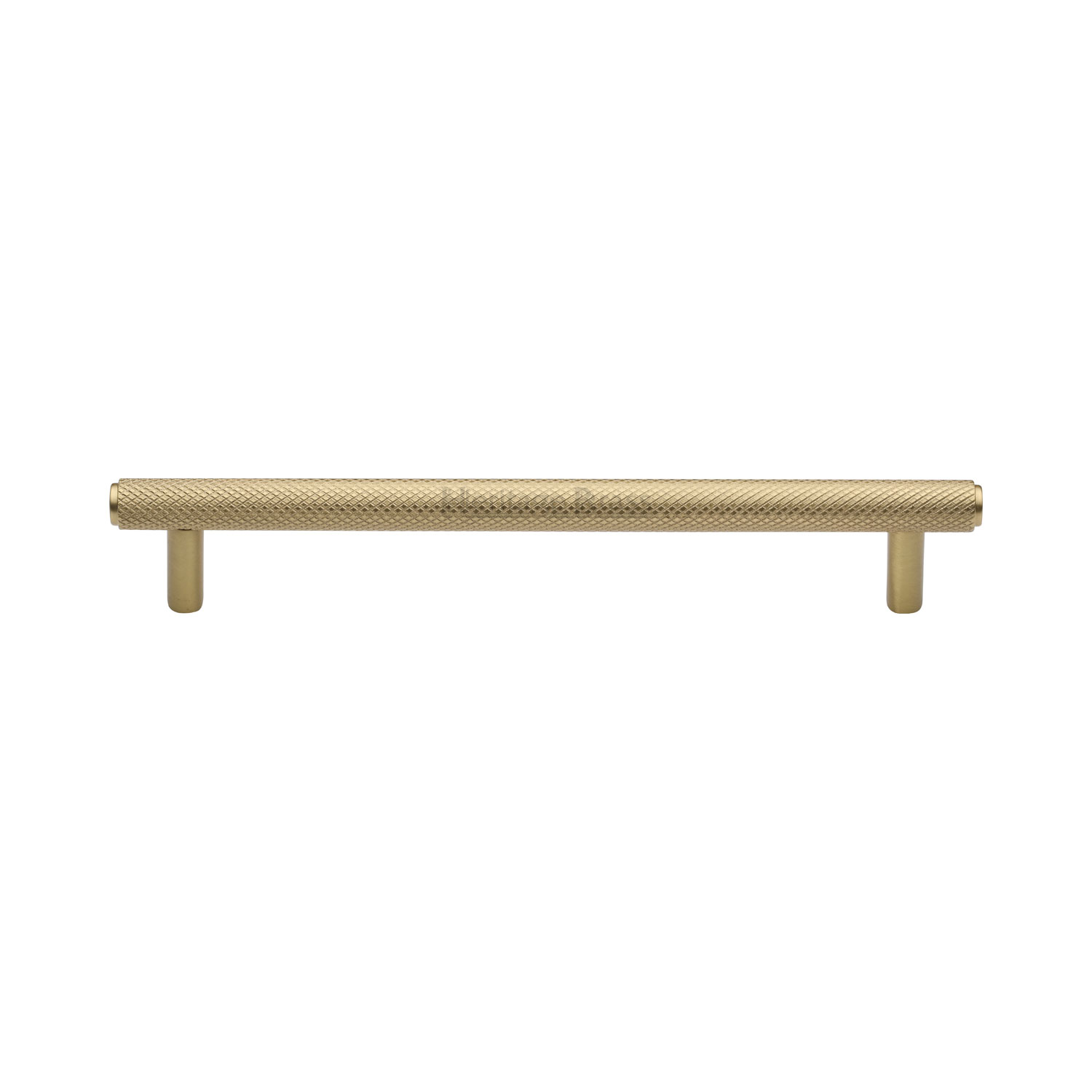 Heritage Brass Cabinet Pull Complete Knurl Design 160mm c/c