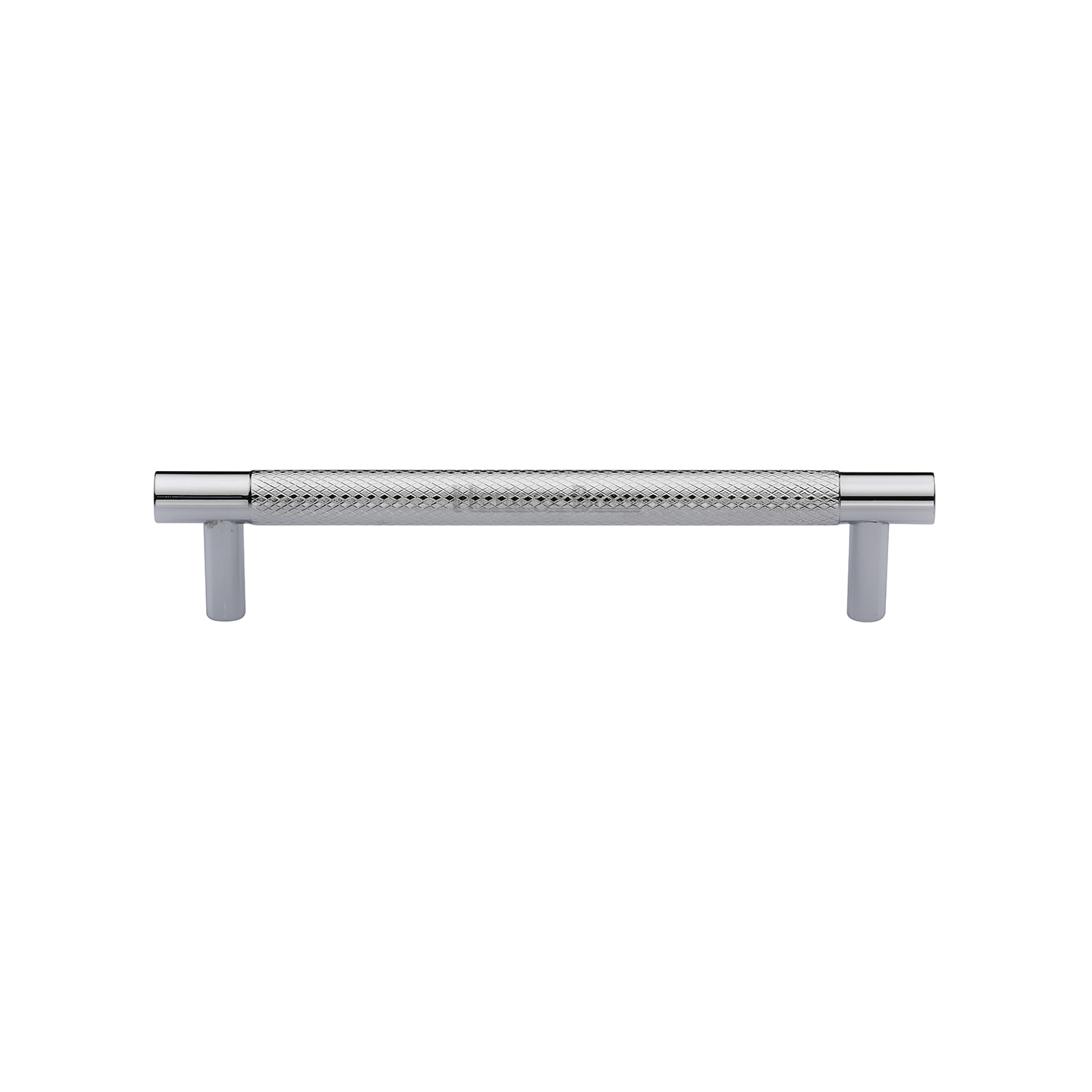 Heritage Brass Cabinet Pull Partial Knurl Design 128mm c/c