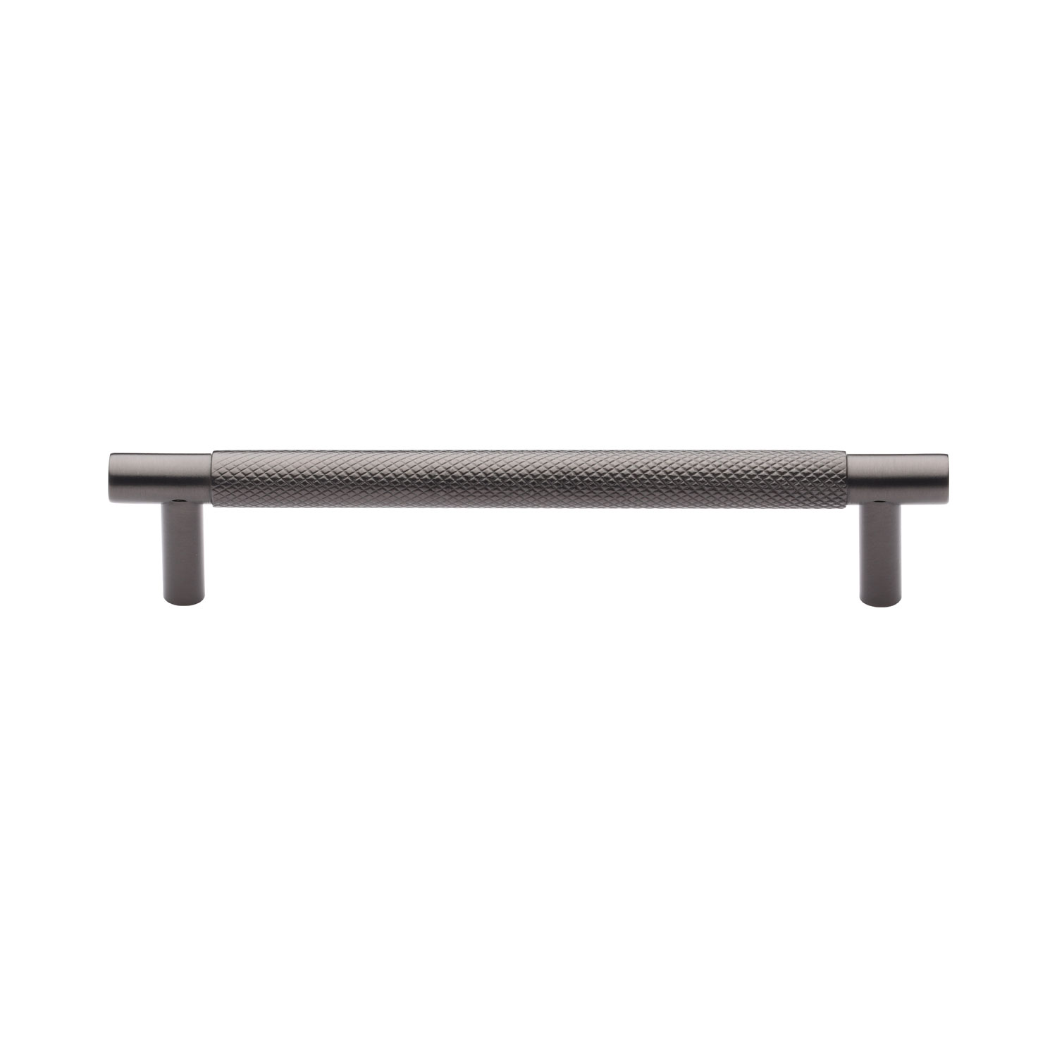 Heritage Brass Cabinet Pull Partial Knurl Design 128mm c/c