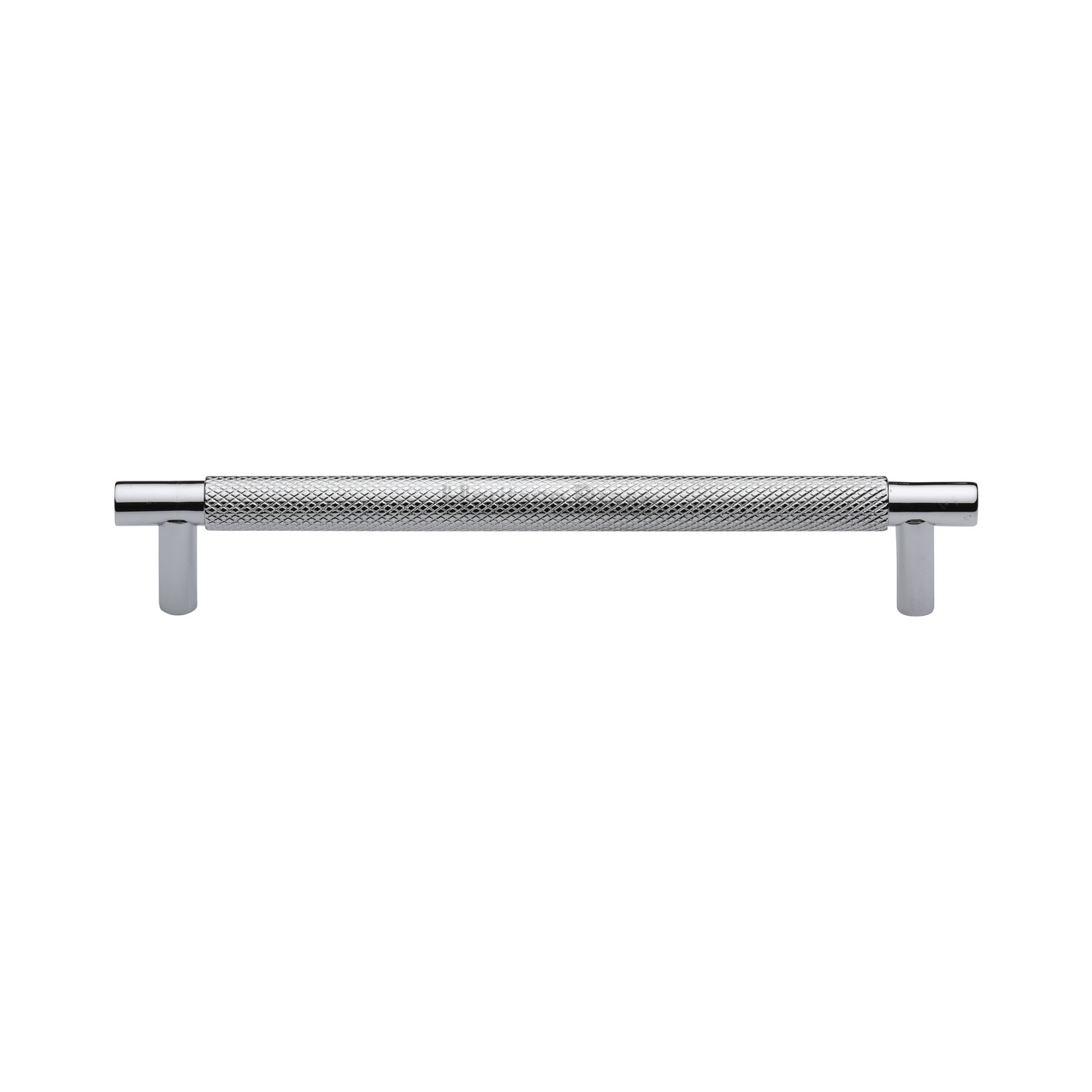 Heritage Brass Cabinet Pull Partial Knurl Design 160mm c/c