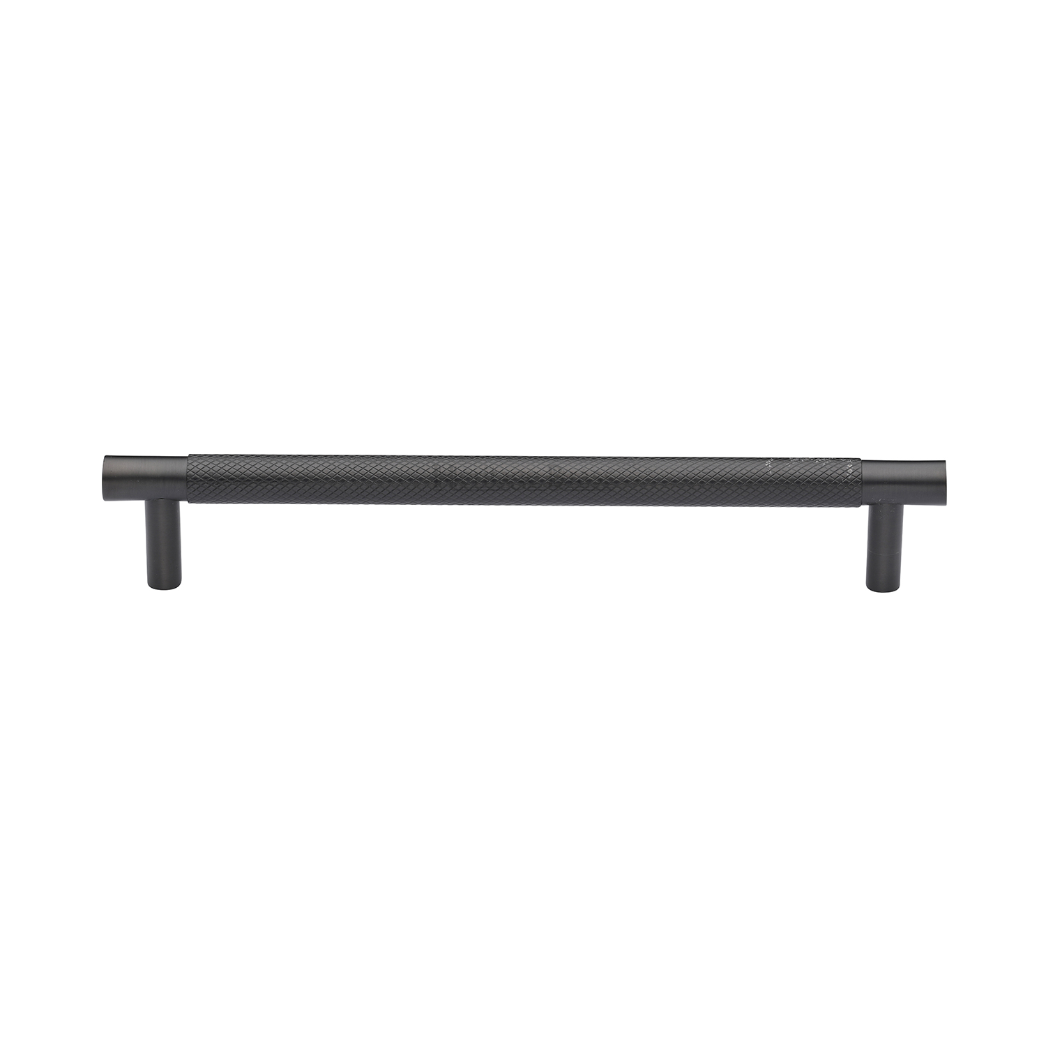 Heritage Brass Cabinet Pull Partial Knurl Design 160mm c/c