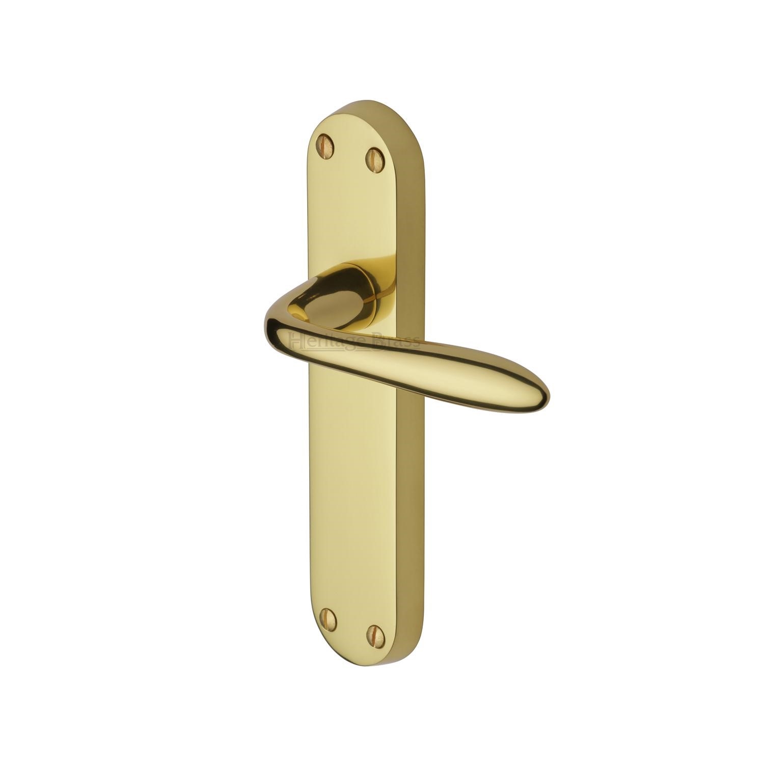 Heritage Brass Door Handle Lever Latch Sutton Design