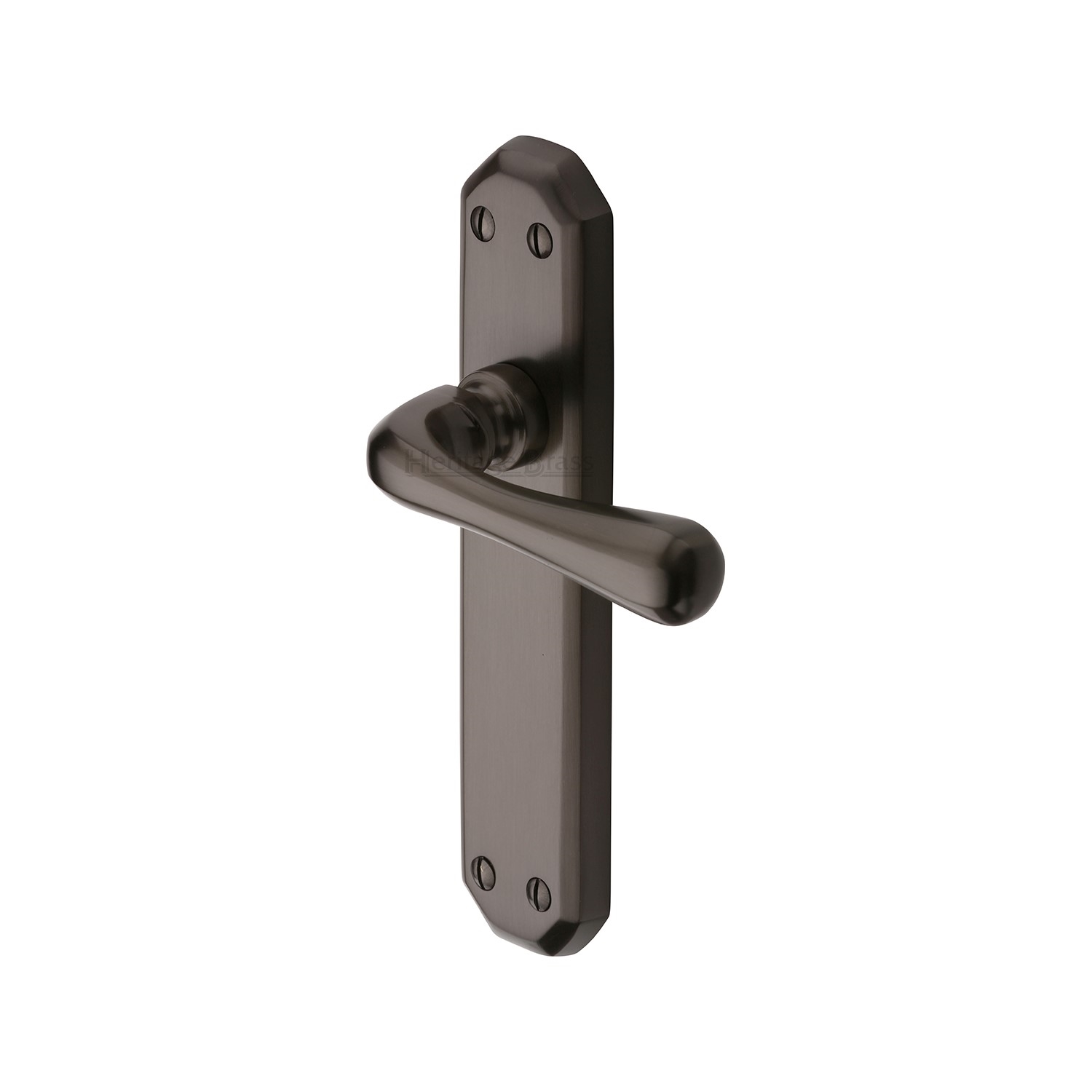 Heritage Brass Door Handle Lever Latch Charlbury Design