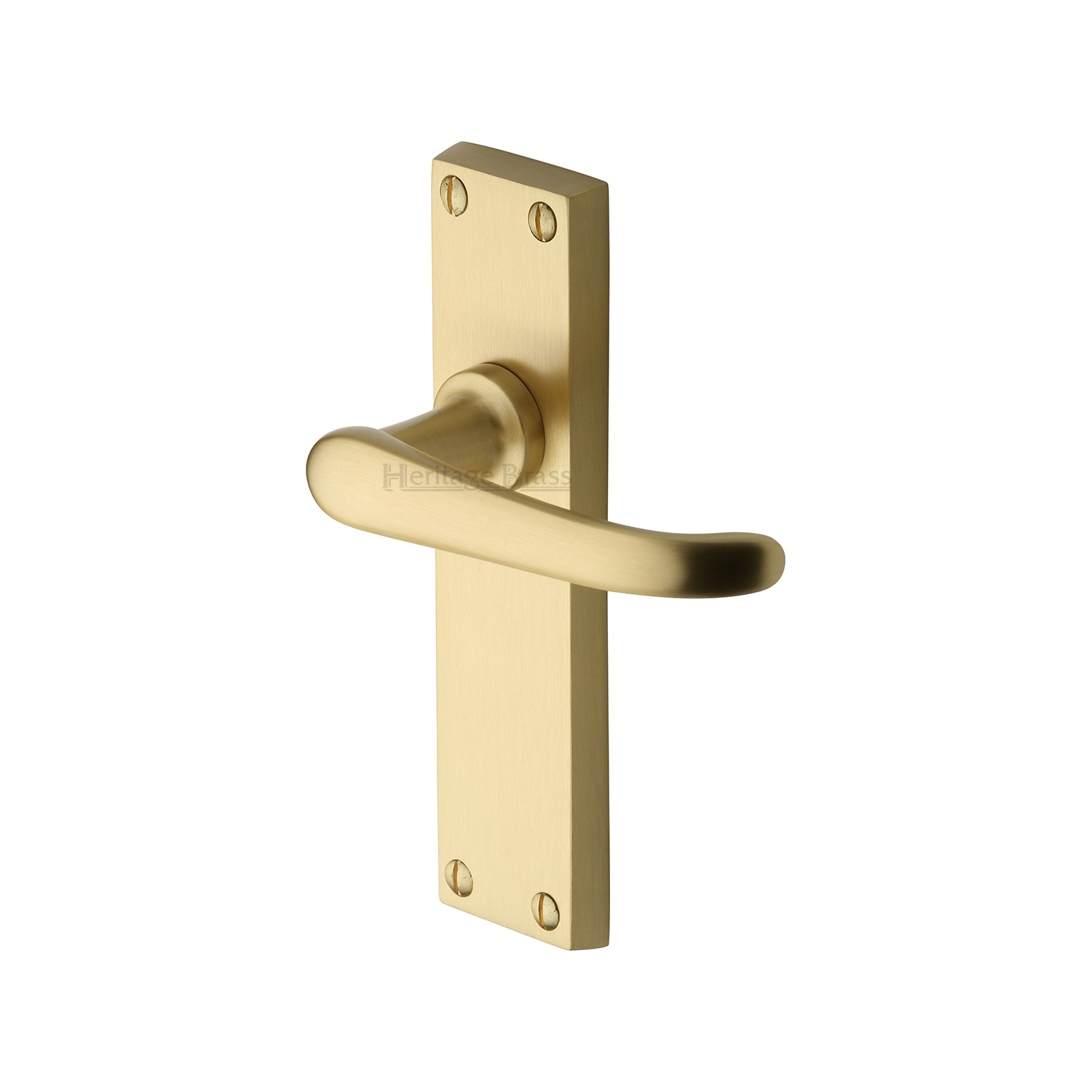 Heritage Brass Door Handle Lever Latch Windsor Design