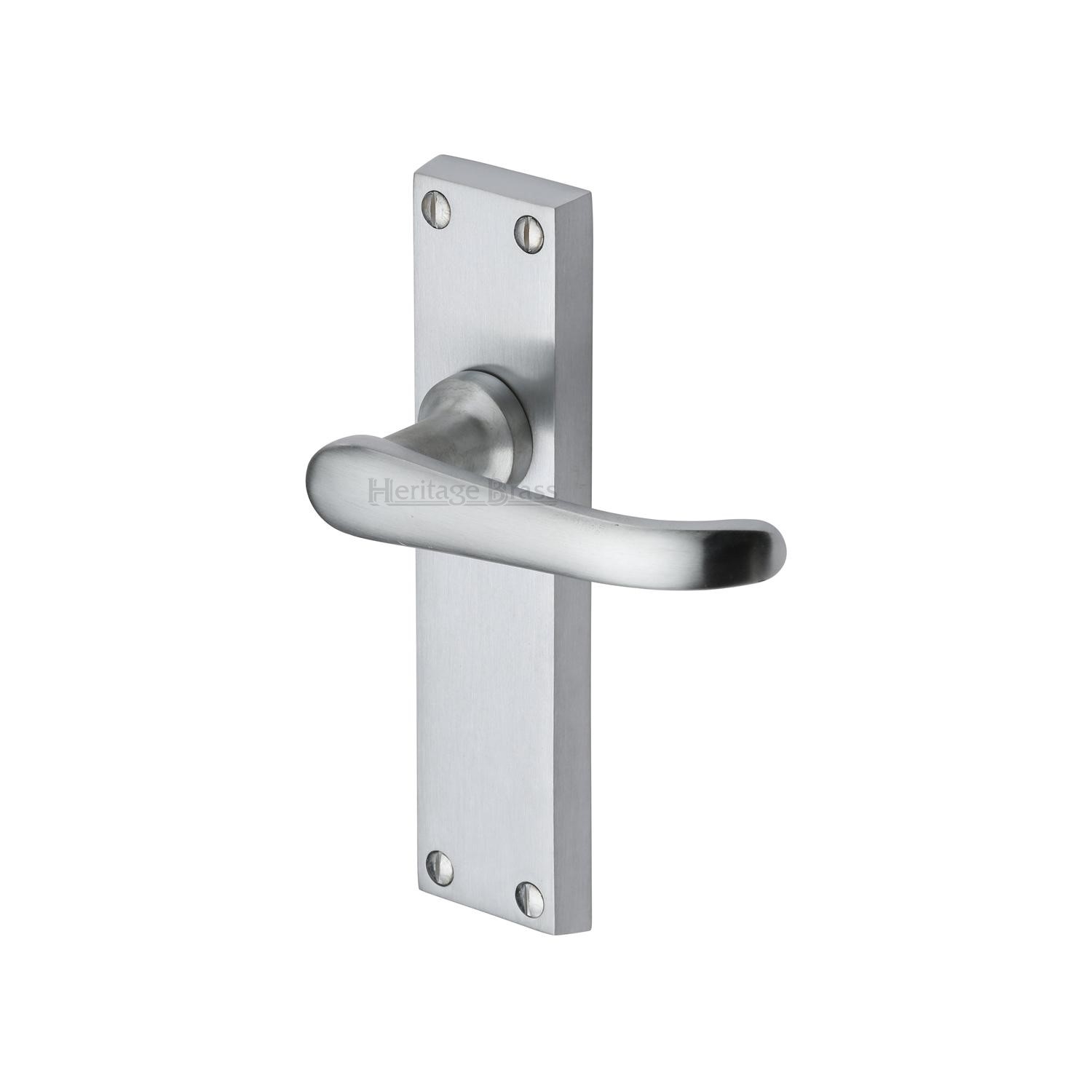 Heritage Brass Door Handle Lever Latch Windsor Design