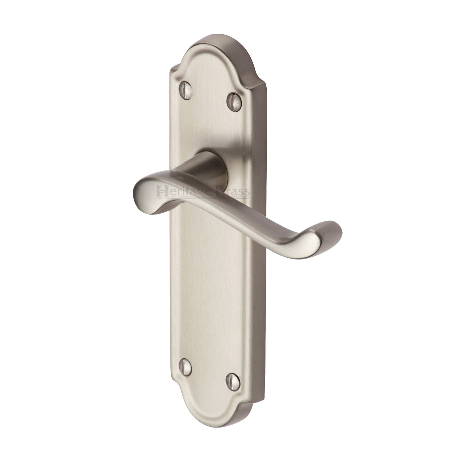 Heritage Brass Door Handle Lever Latch Windsor Design