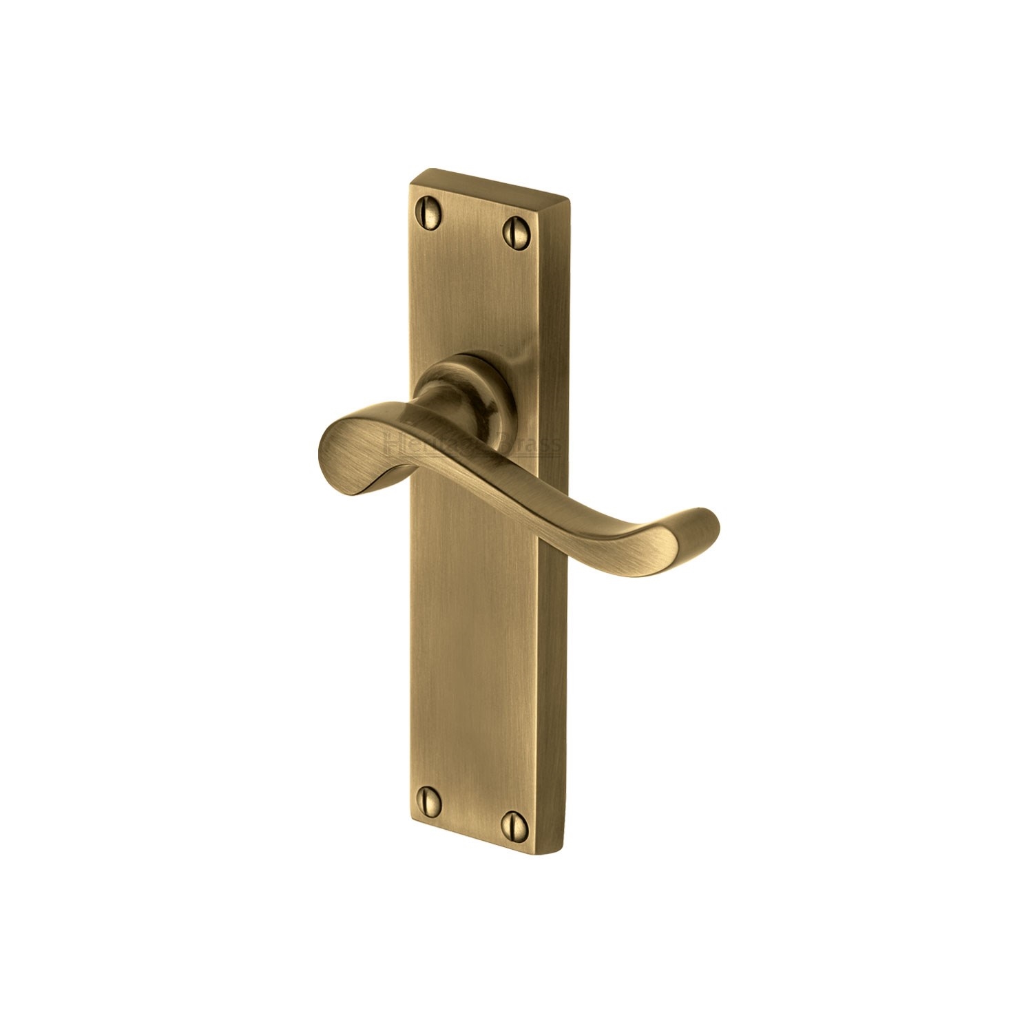 Heritage Brass Door Handle Lever Latch Bedford Design