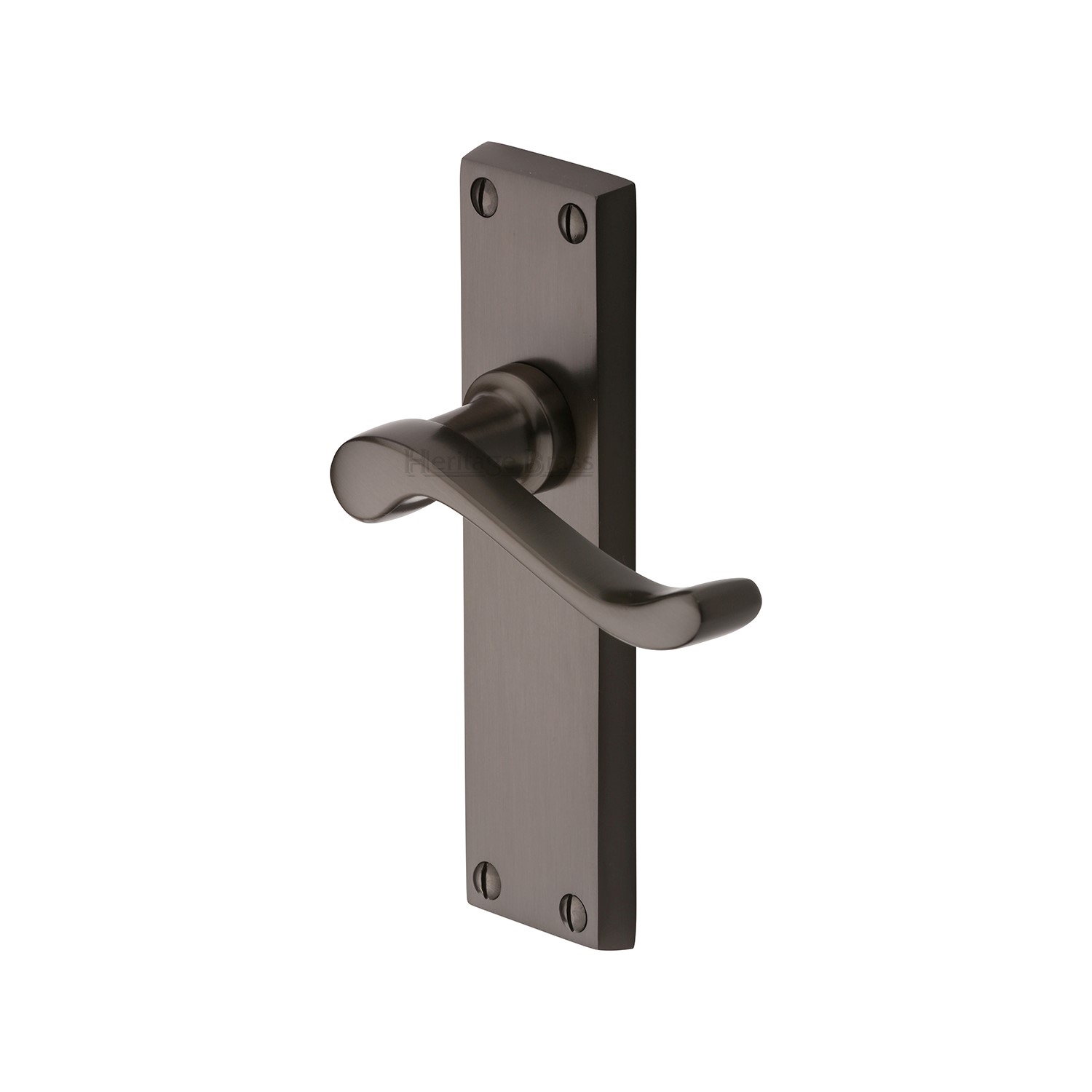 Heritage Brass Door Handle Lever Latch Bedford Design