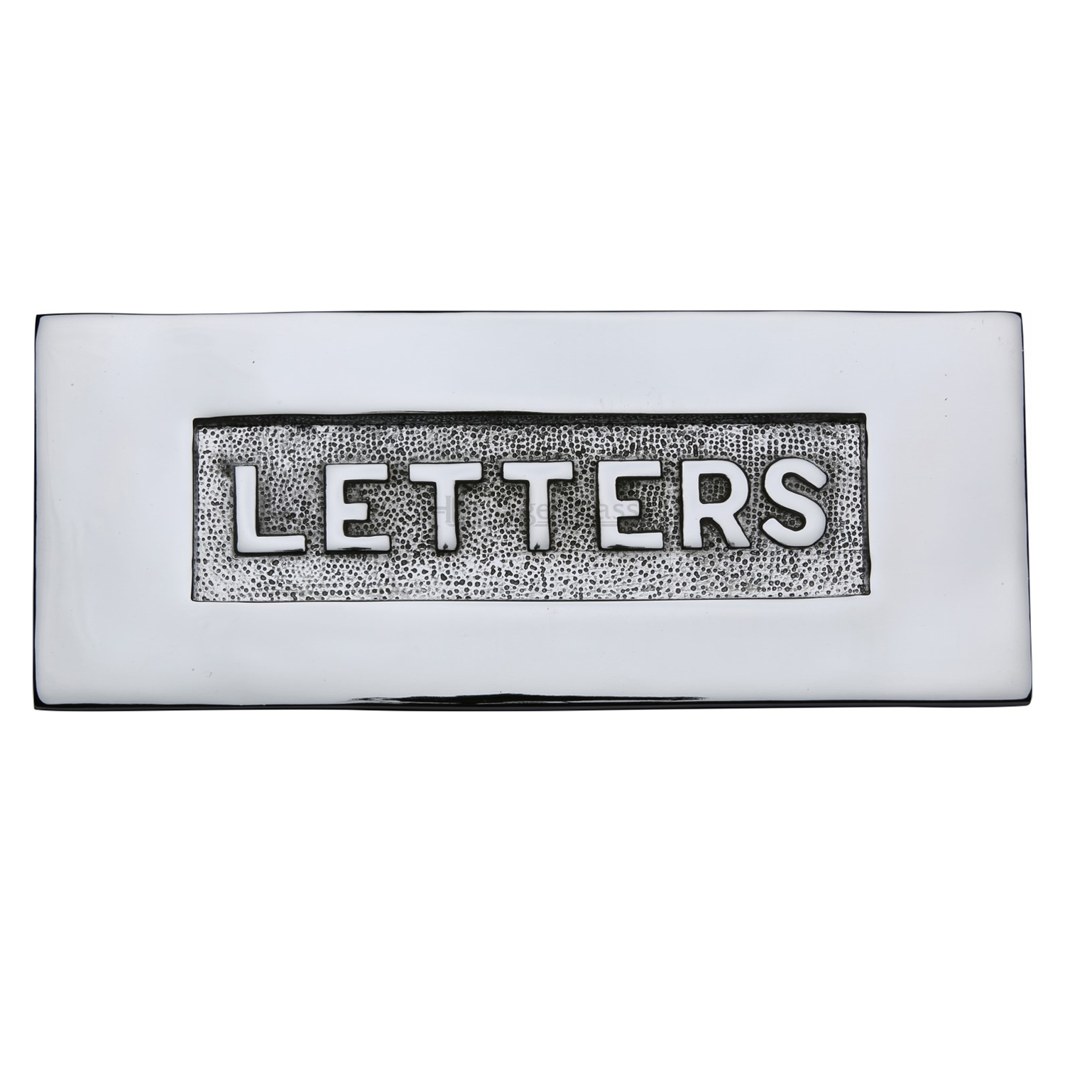 Heritage Brass Embossed Letterplate
