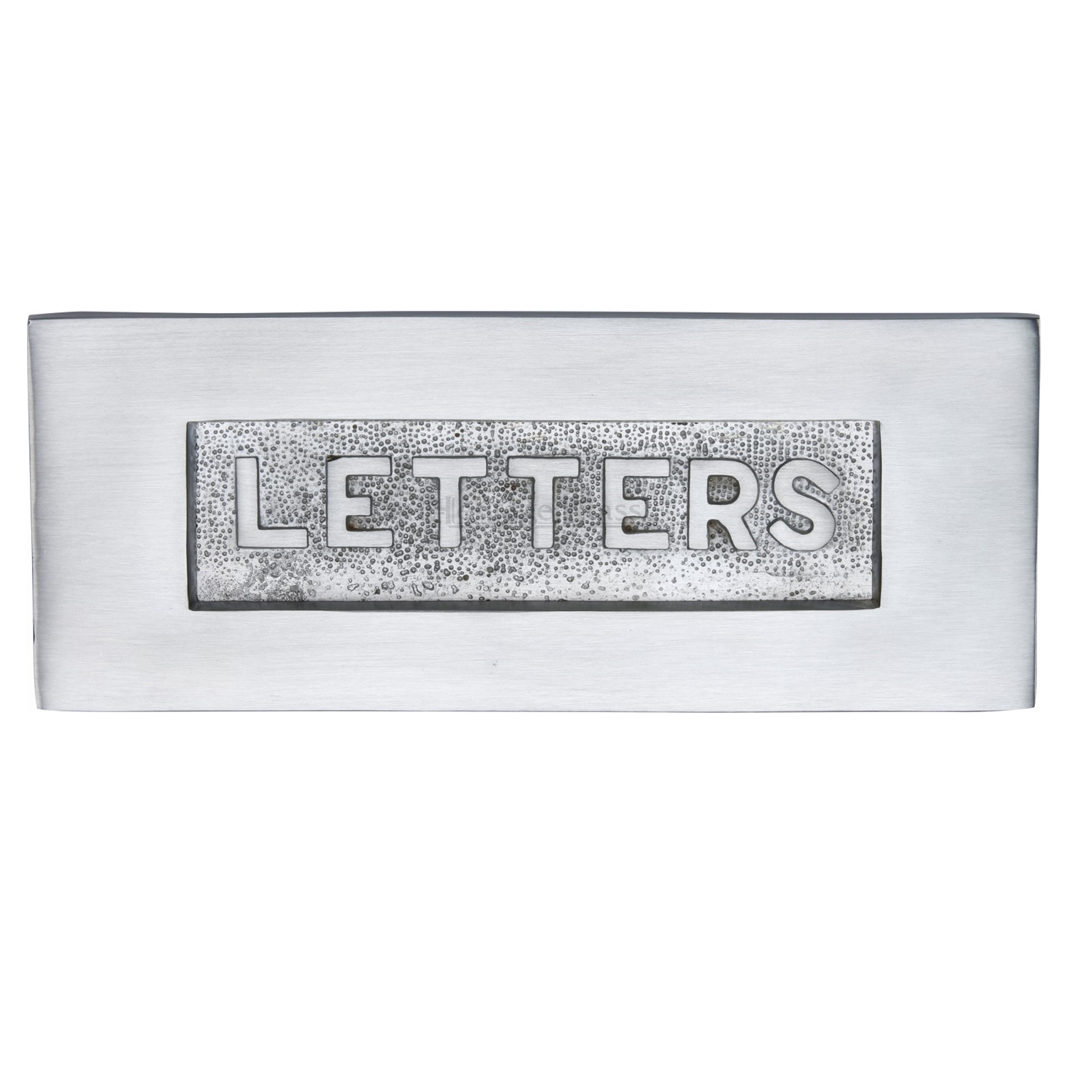 Heritage Brass Embossed Letterplate