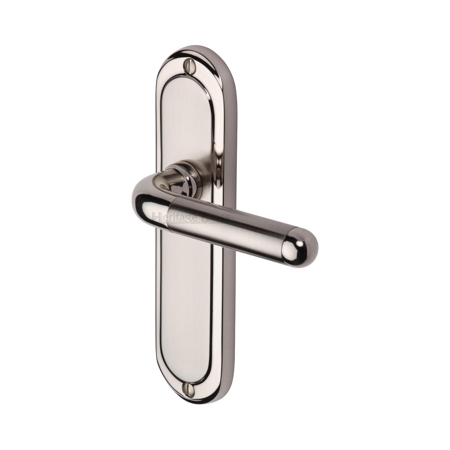 Heritage Brass Door Handle Lever Latch Vienna Design