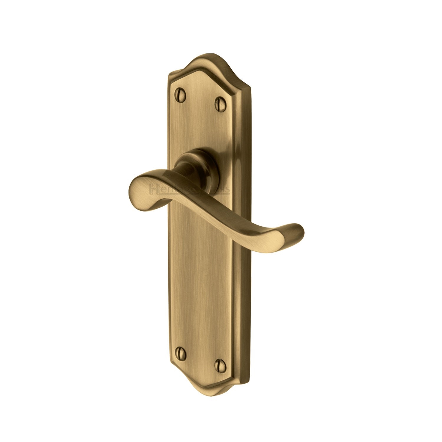 Heritage Brass Door Handle Lever Latch Buckingham Design