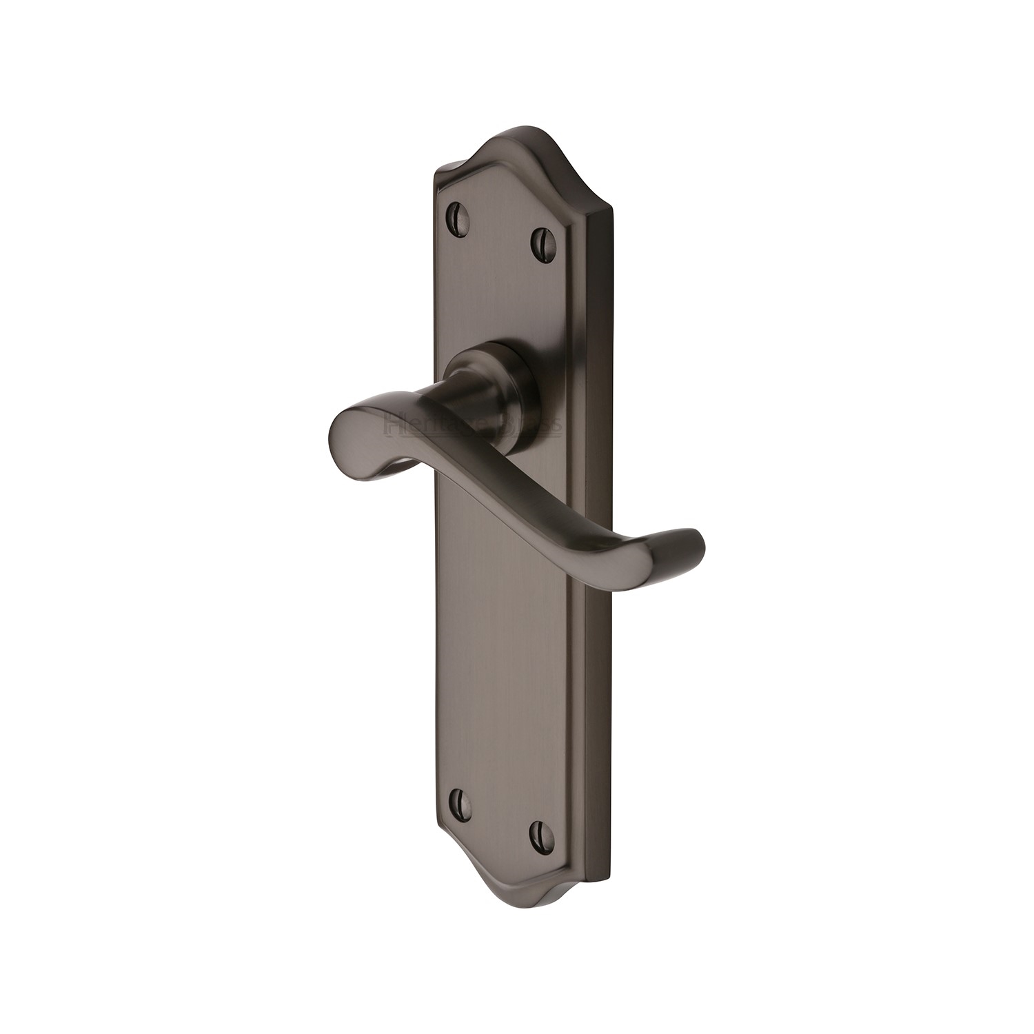 Heritage Brass Door Handle Lever Latch Buckingham Design