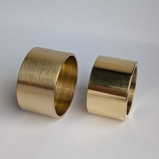 Premium Invisi Sockets for Round Wardrobe Rail - 25mm Diameter Ø