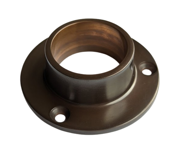 Premium Solid Brass Flange - 25mm Diameter Ø
