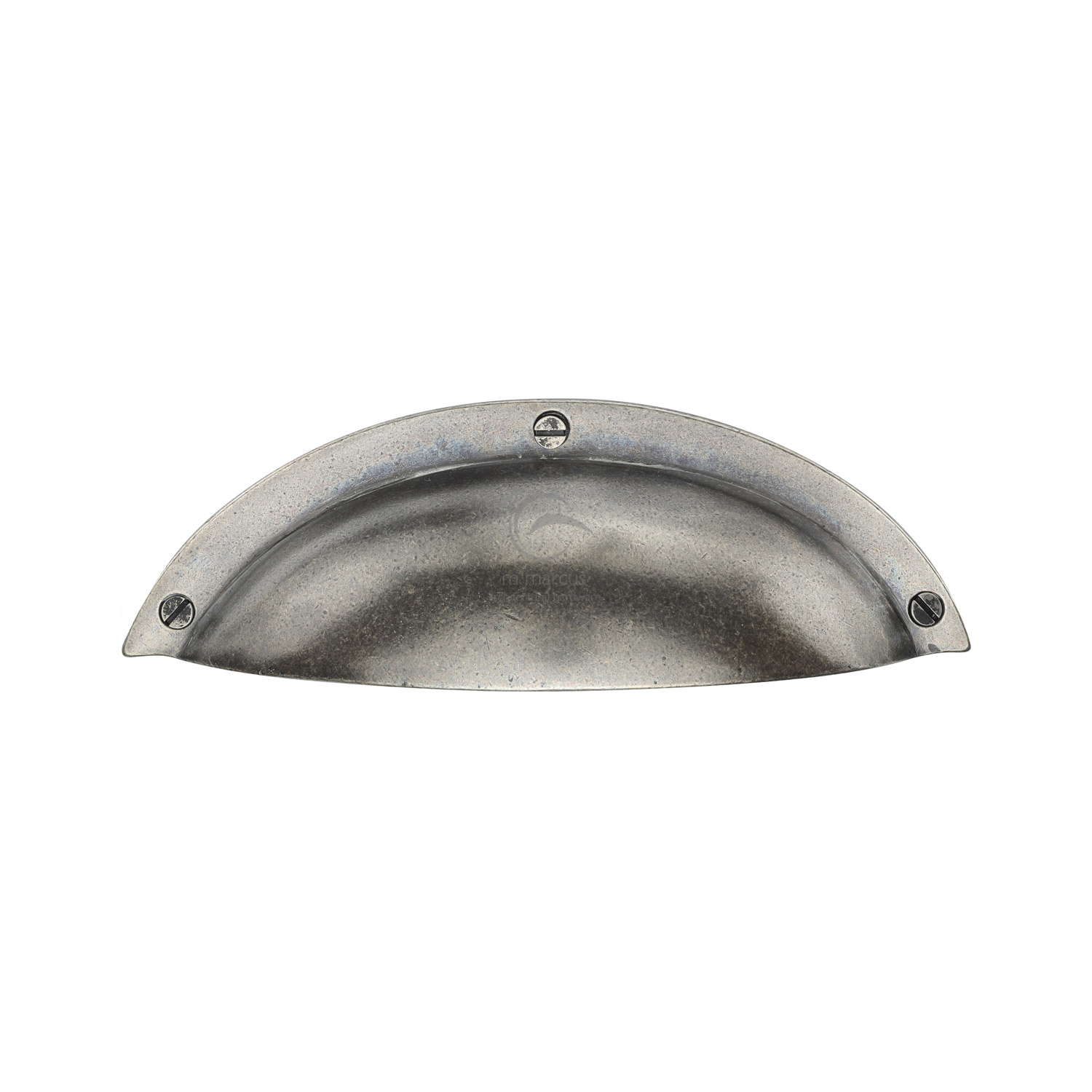 White Bronze Rustic Elongated Cabinet Drawer Pull