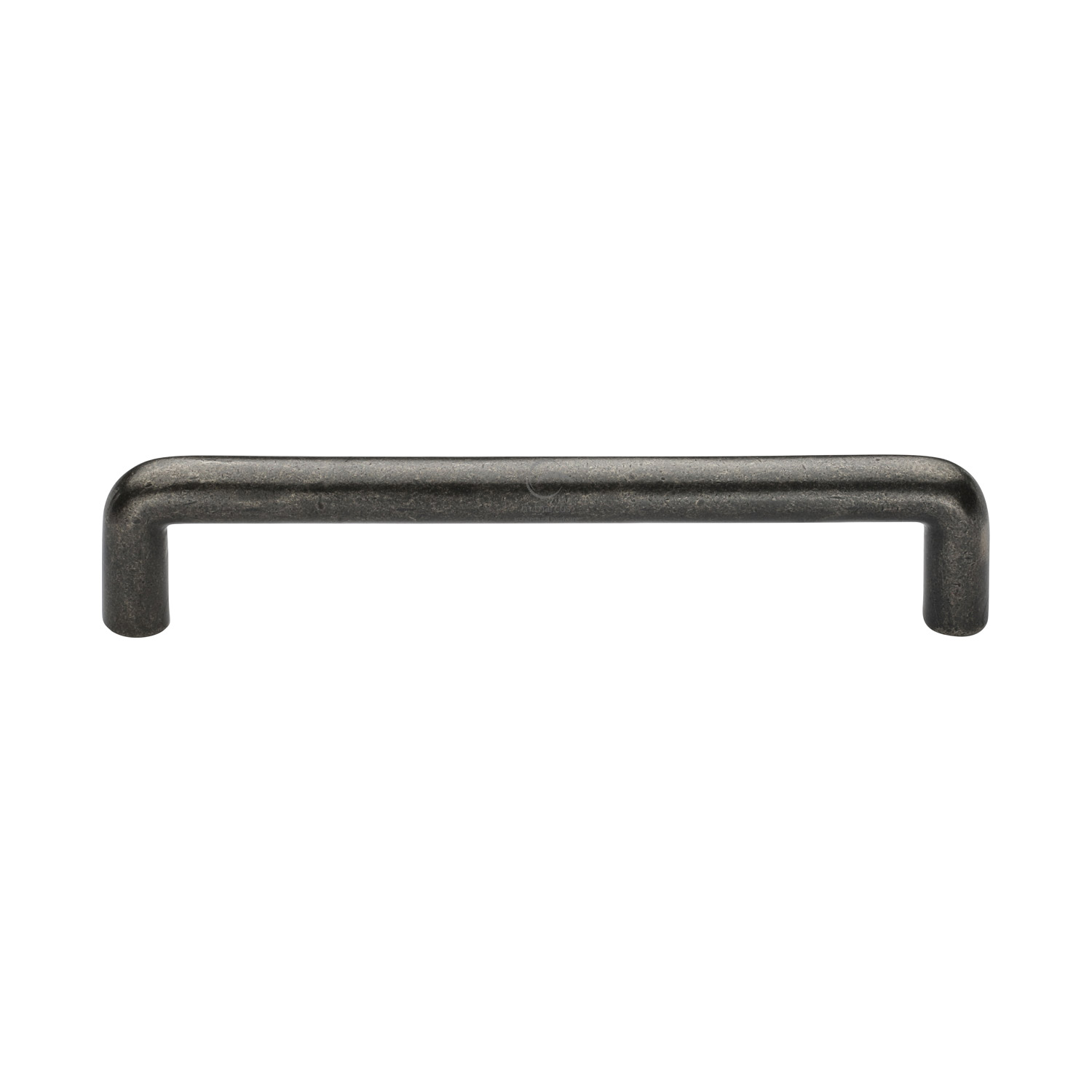 White Bronze Rustic Cabinet Pull Round Design 160mm c/c