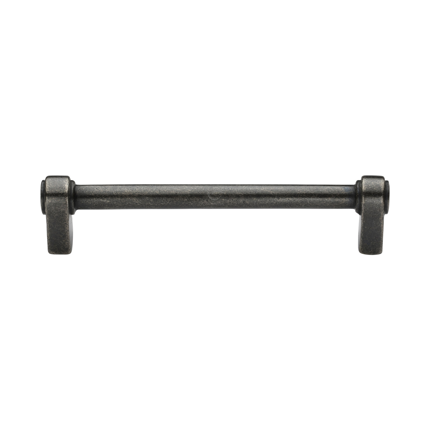 White Bronze Rustic Cabinet Pull Artisan Design 160mm c/c