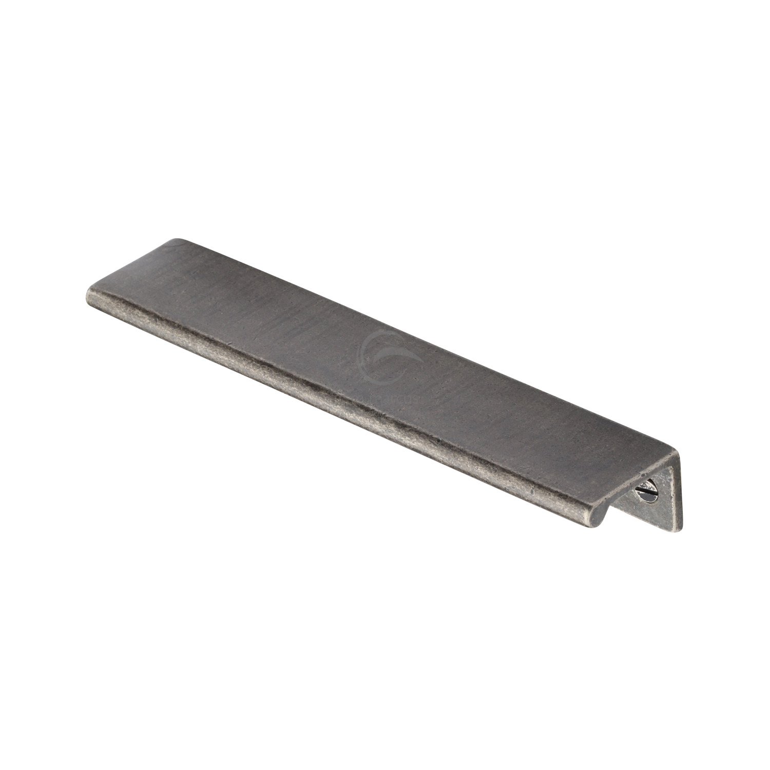 White Bronze Rustic Edge Cabinet Pull 152mm