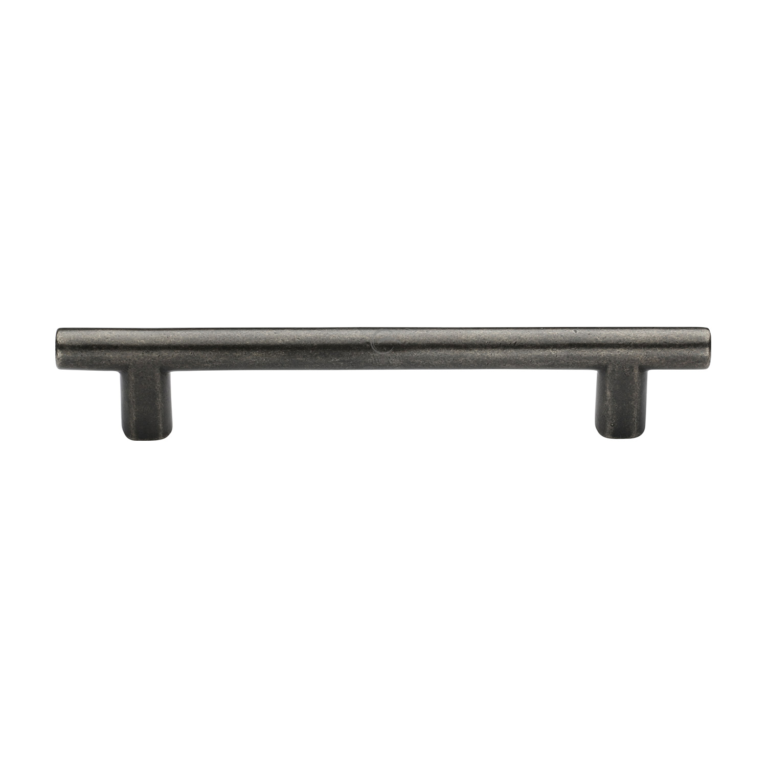 White Bronze Rustic Cabinet Pull Round Bar Design 192mm c/c
