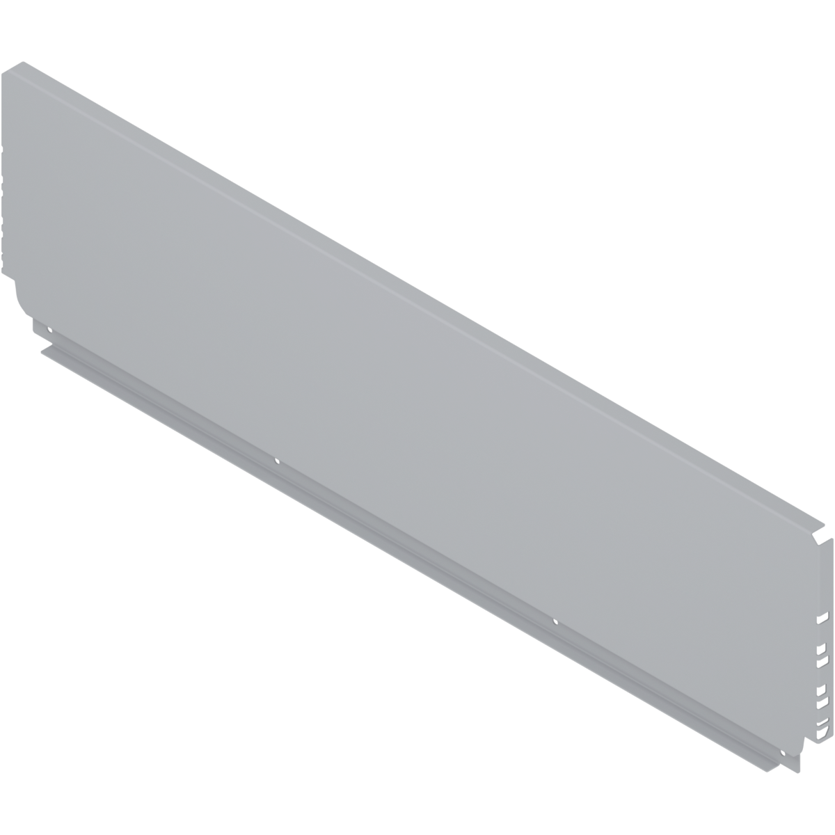 Blum Tandembox Steel Back - 'D' Height R9006  to Suit Carcass - Grey