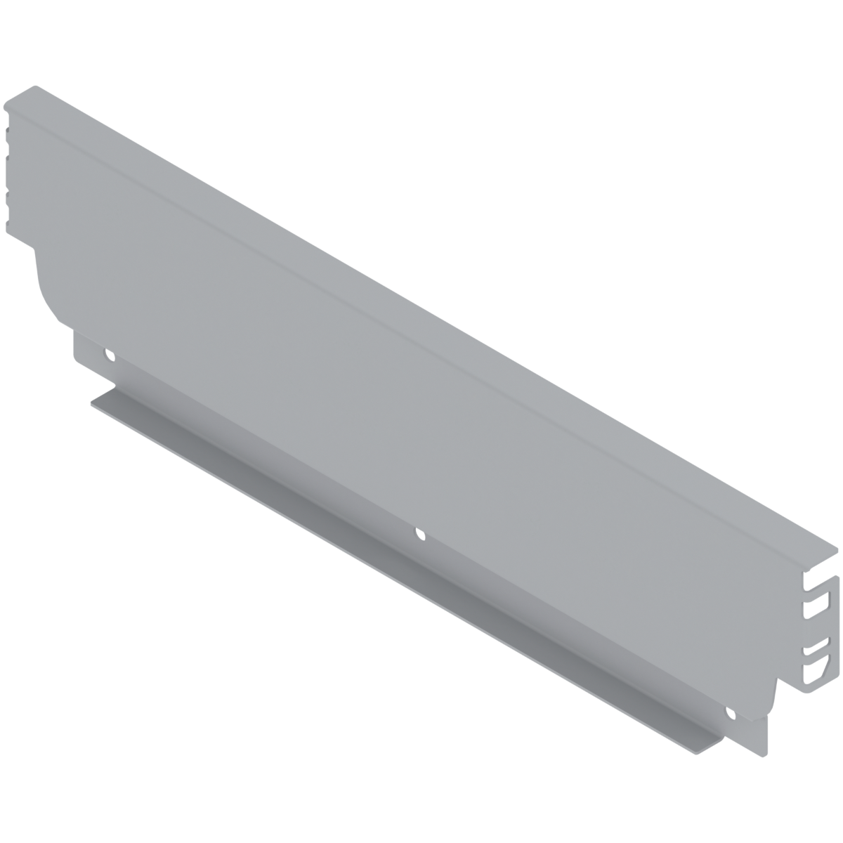 Blum Tandembox Steel Back - 'M' Height R9006  to Suit Carcass - Grey