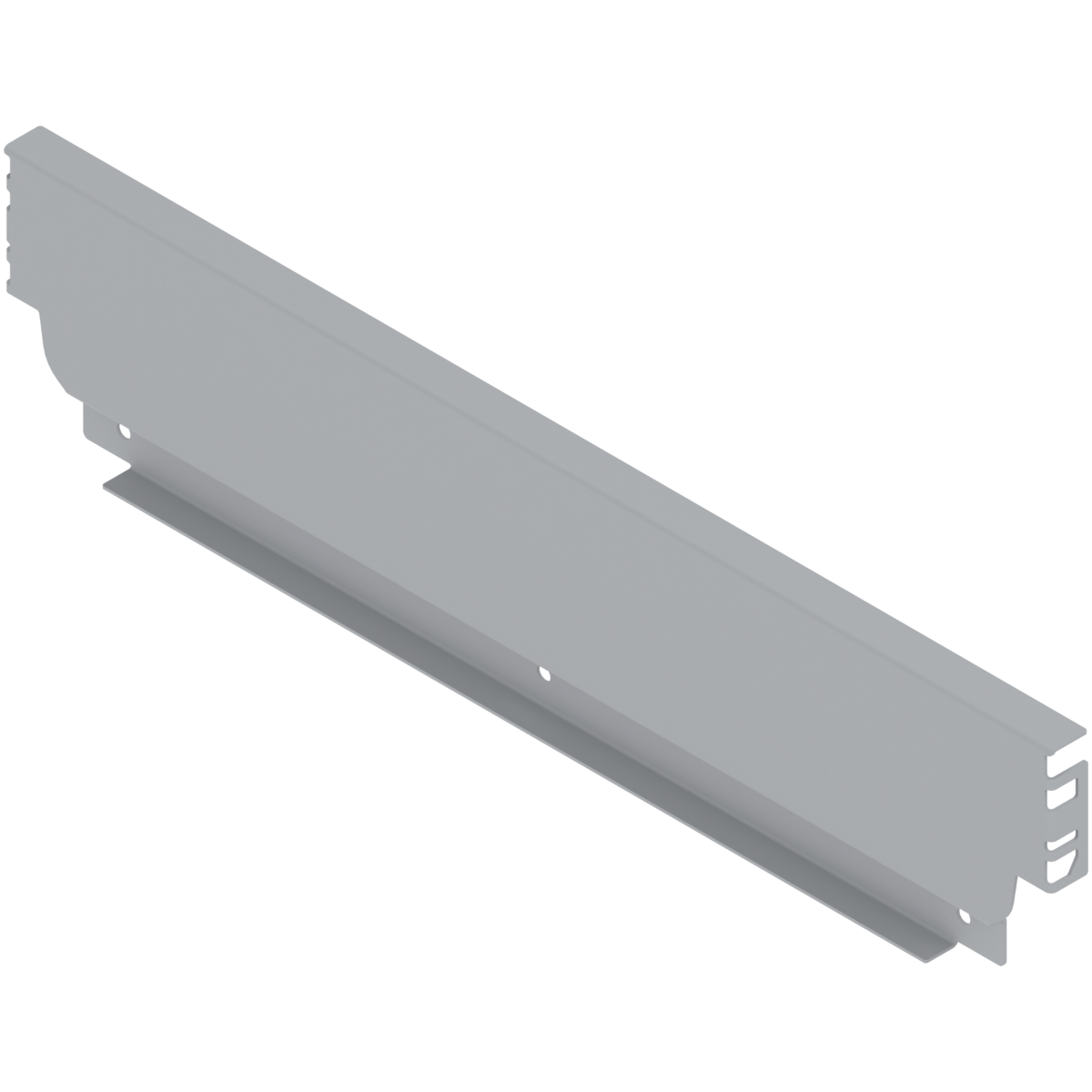 Blum Tandembox Steel Back - 'M' Height R9006  to Suit Carcass - Grey