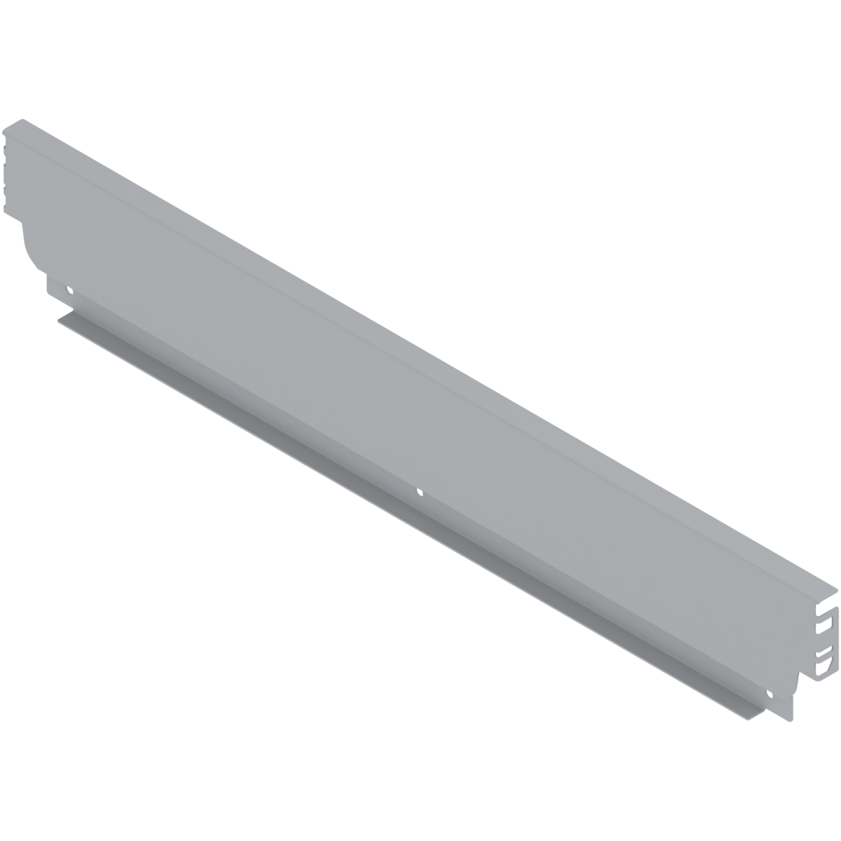 Blum Tandembox Steel Back - 'M' Height R9006  to Suit Carcass - Grey