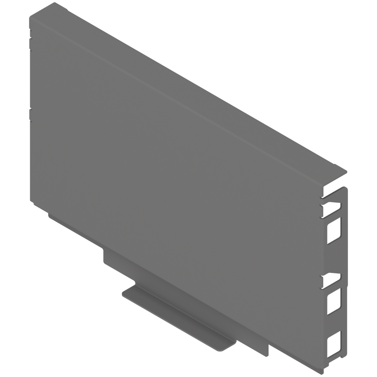 Blum Legrabox Steel Back - 'K' Height (90.5mm) - Orion Grey