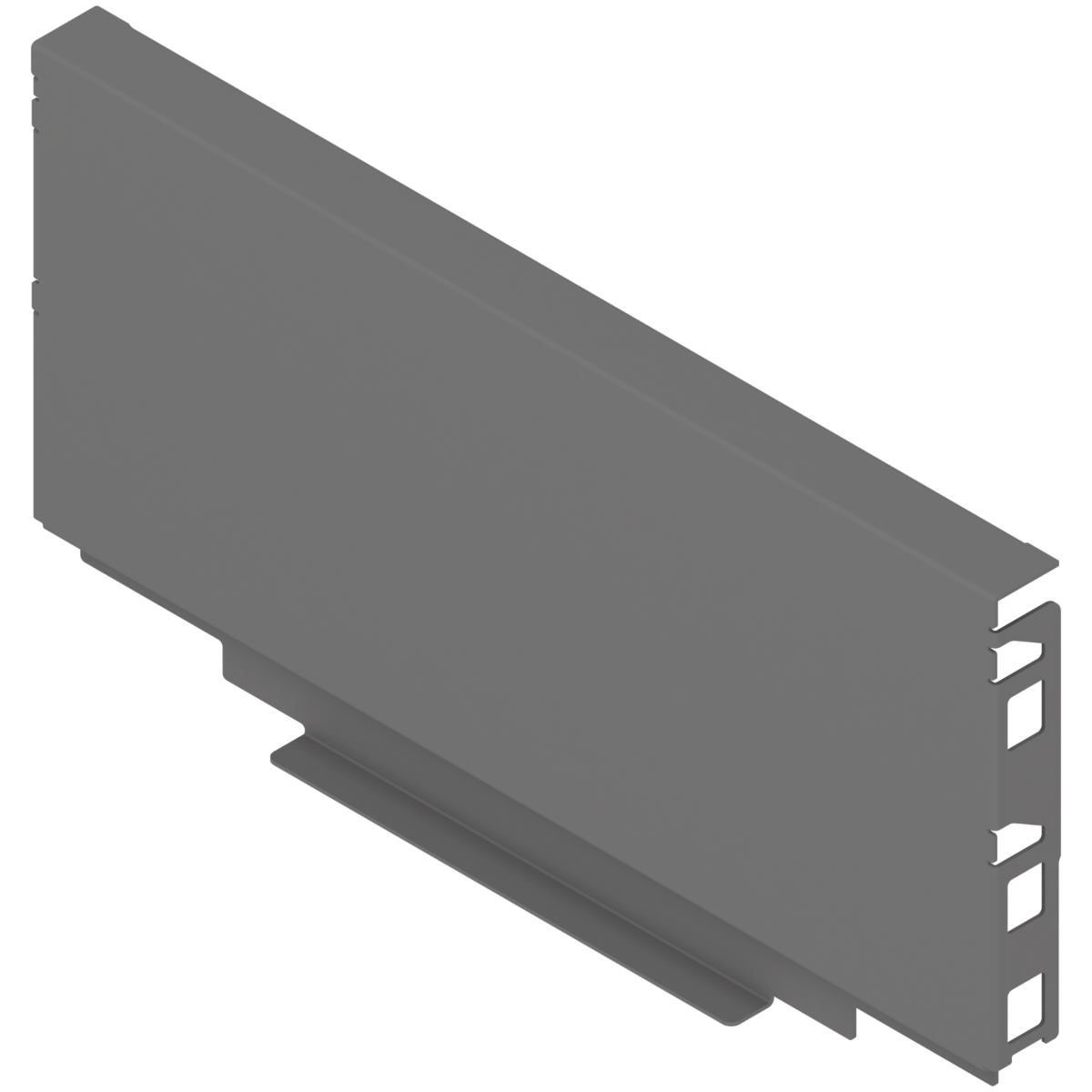 Blum Legrabox Steel Back - 'K' Height (90.5mm) - Orion Grey