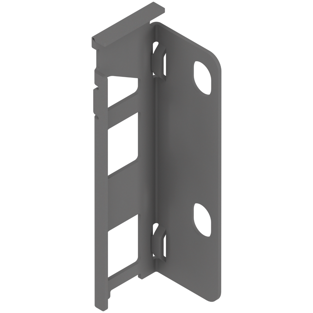 Blum Legrabox Back Fixing Bracket - 'M' Height (90.5mm) - Orion Grey