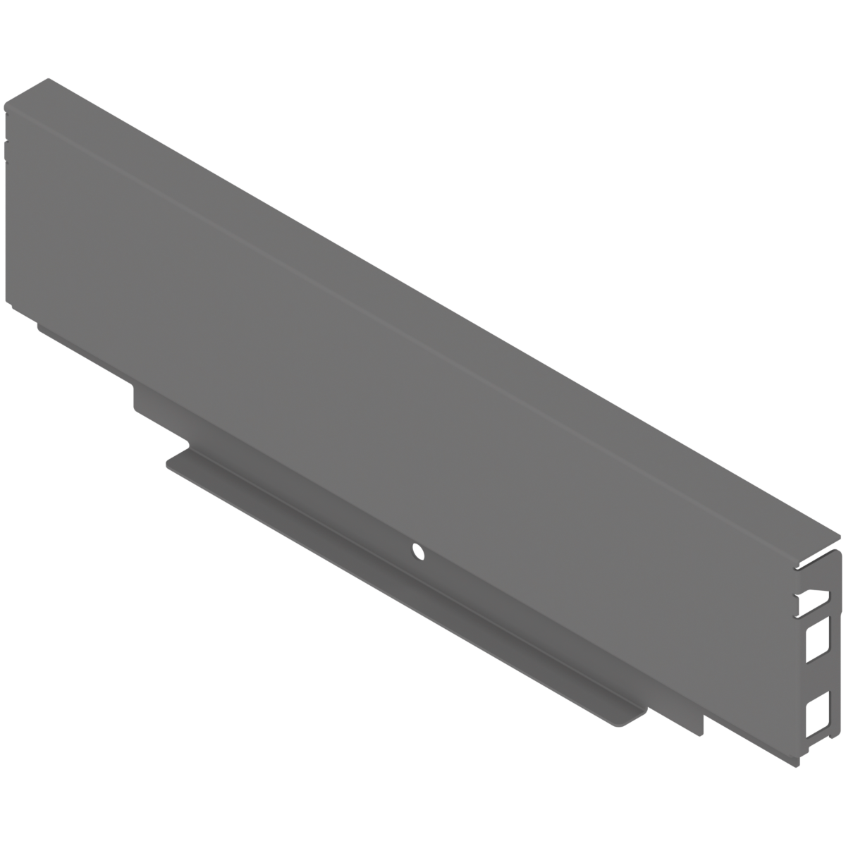 Blum Legrabox Steel Back - 'M' Height (90.5mm) - Orion Grey