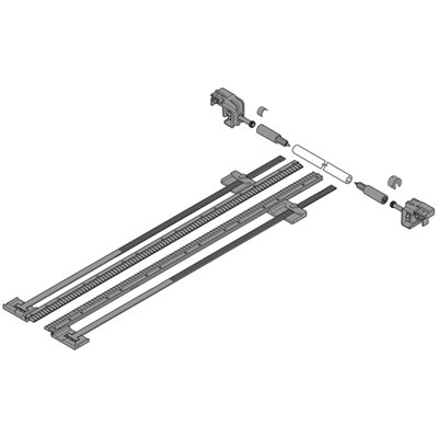 Tandem Side Stabilisation for Extra Wide Drawers up to 750mm NL